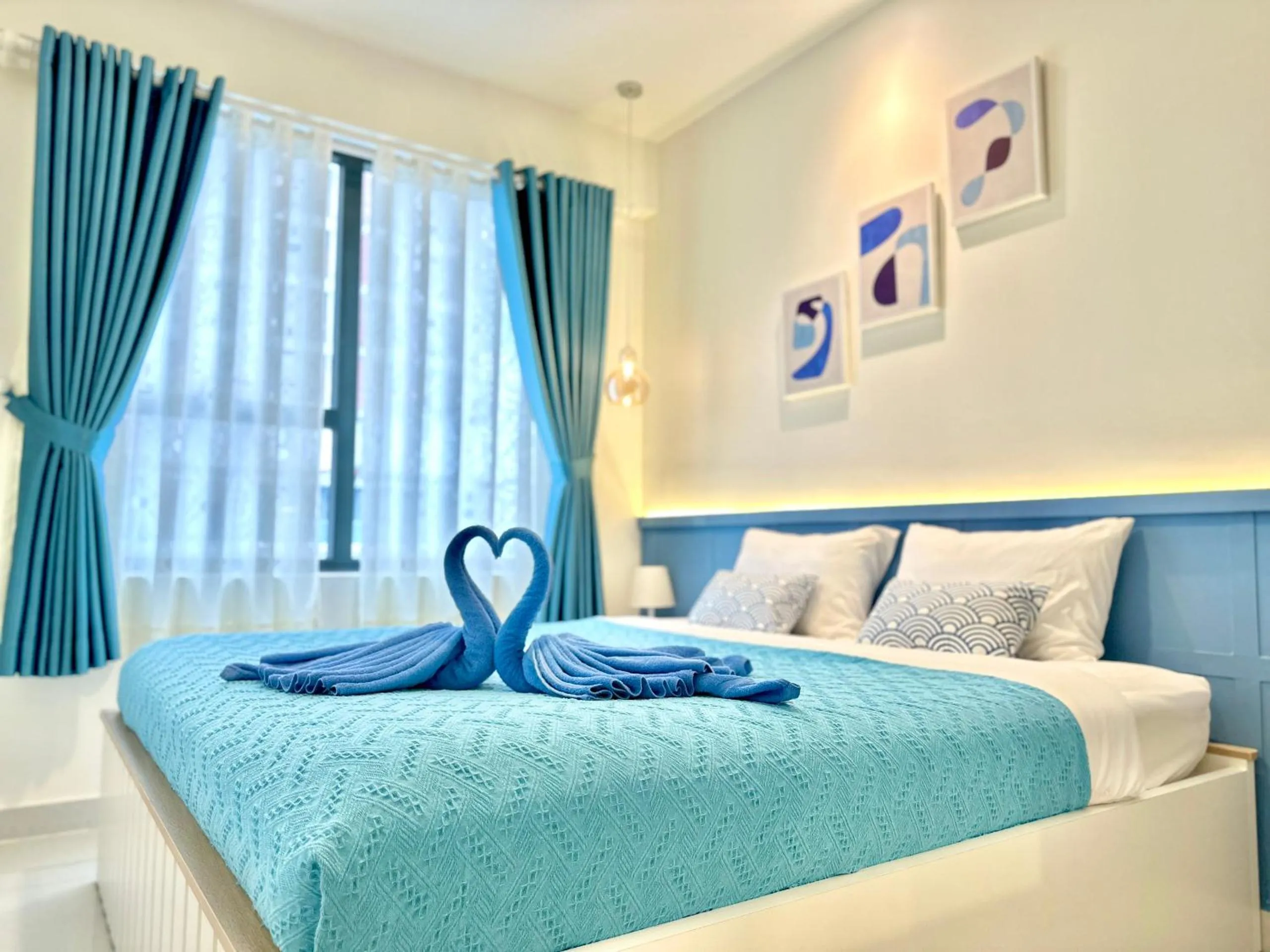 Bed in May Soho Saigon Serviced Apartment