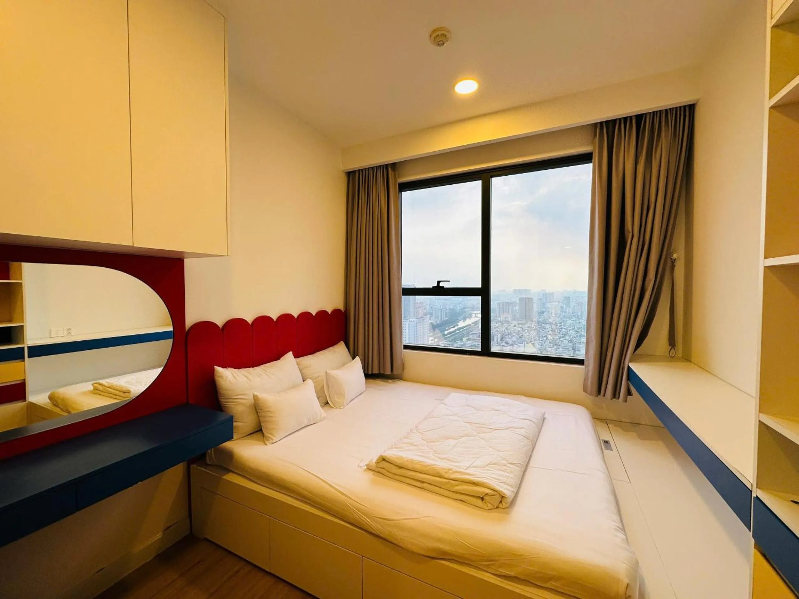 Bed in May Soho Saigon Serviced Apartment