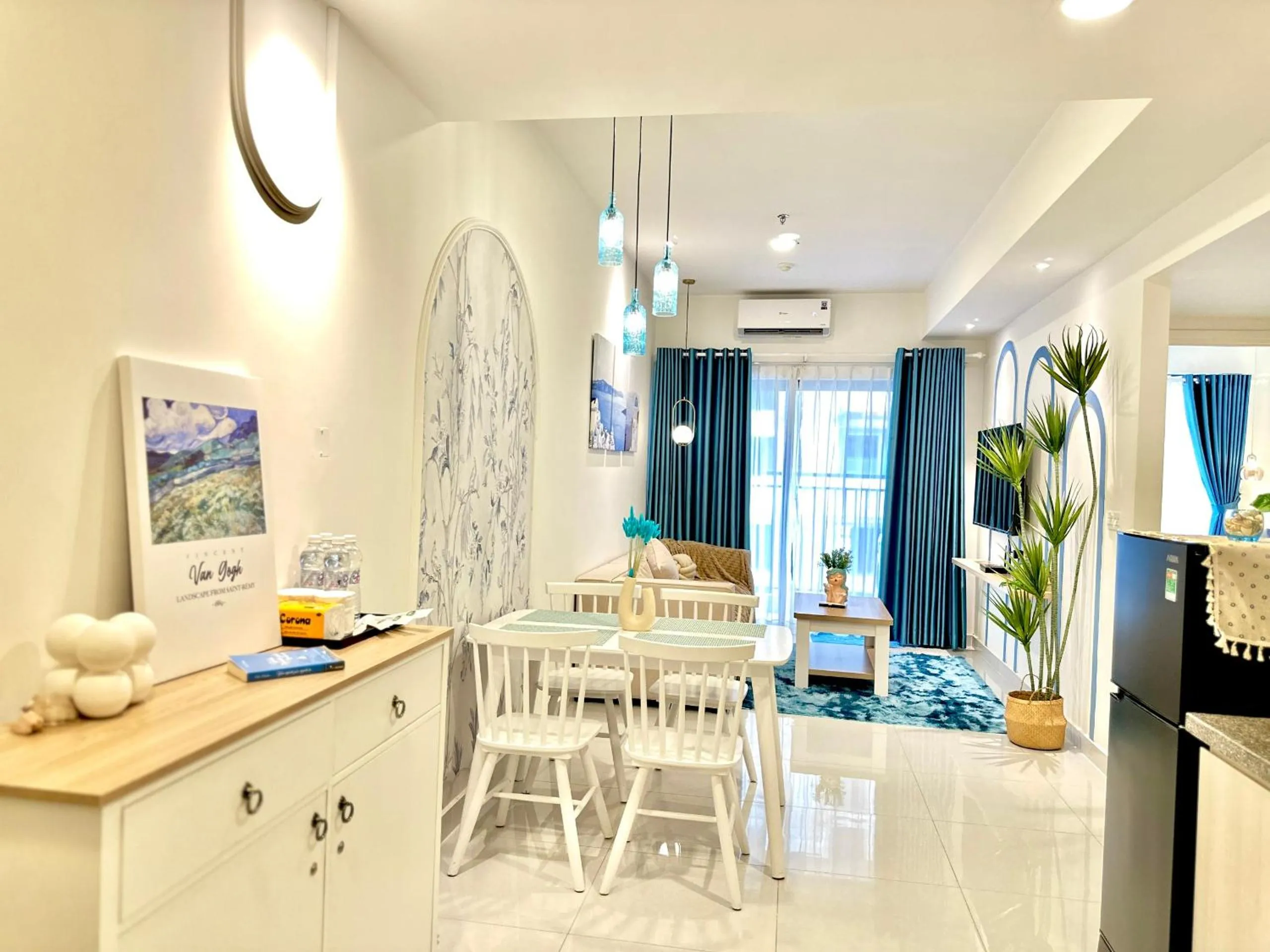 Kitchen or kitchenette in May Soho Saigon Serviced Apartment
