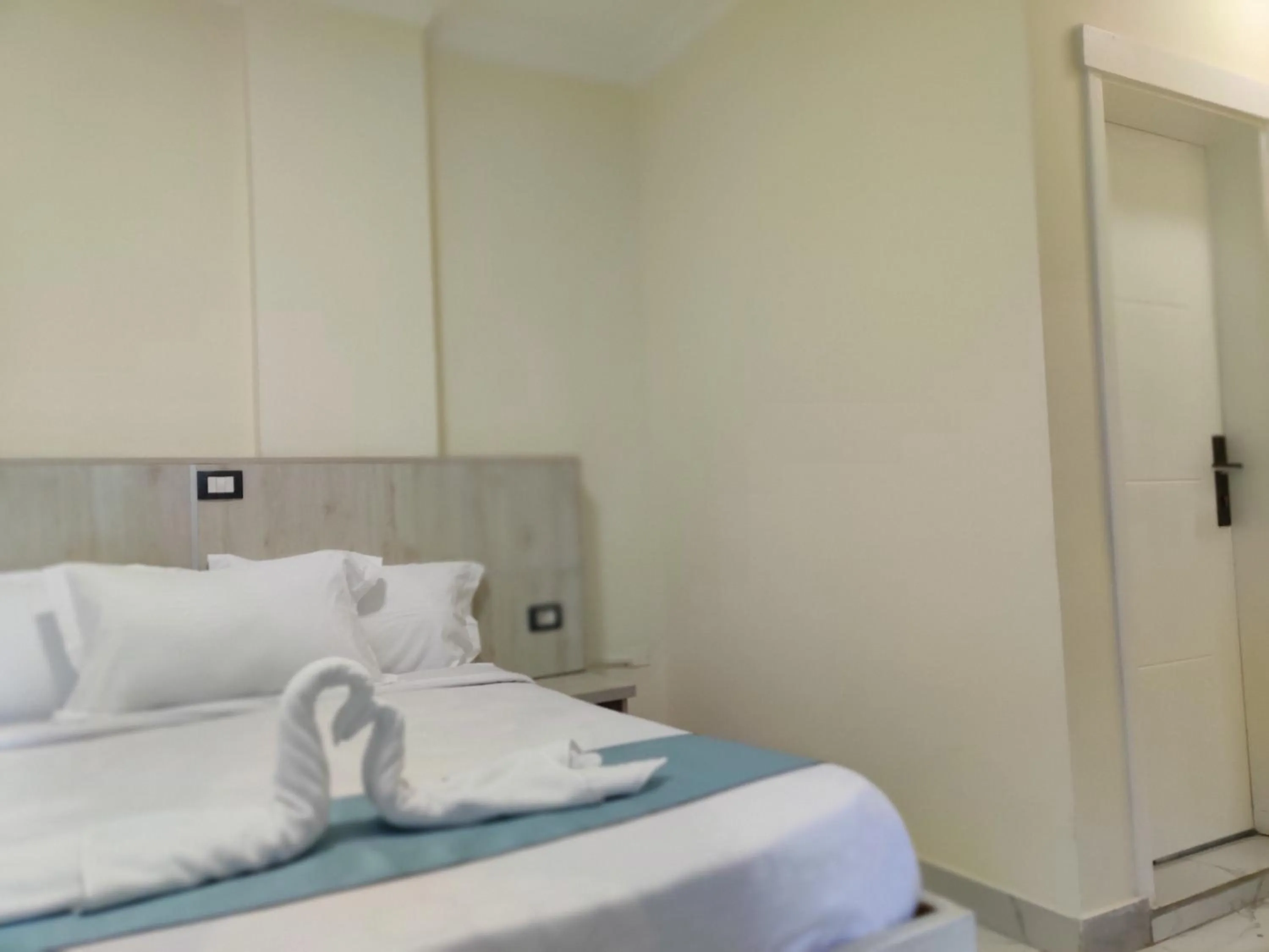 Bed in Glam Hotel Addis Ababa