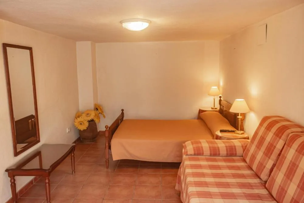 Bed in Hotel Tàrbena