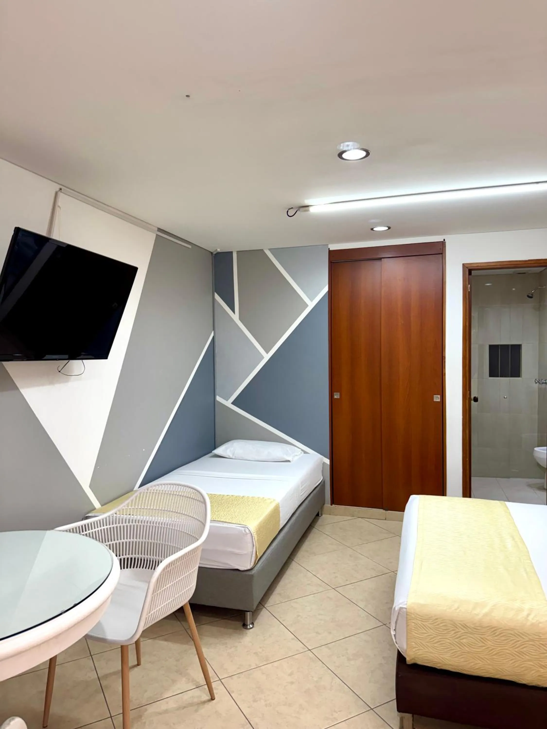 Seating area, Bed in Hotel Prince Plaza - Laureles Estadio