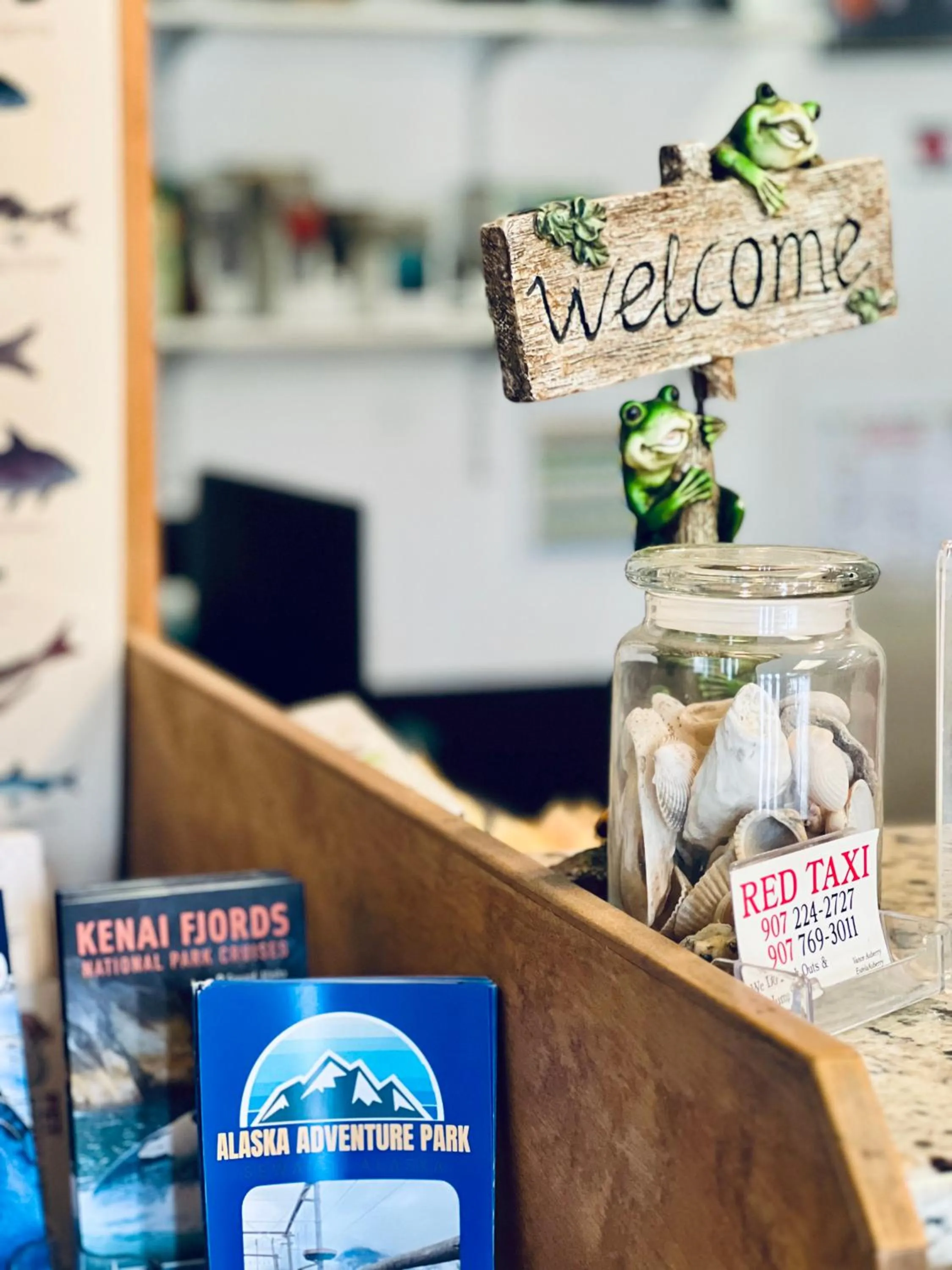 Lobby or reception in Marina Motel