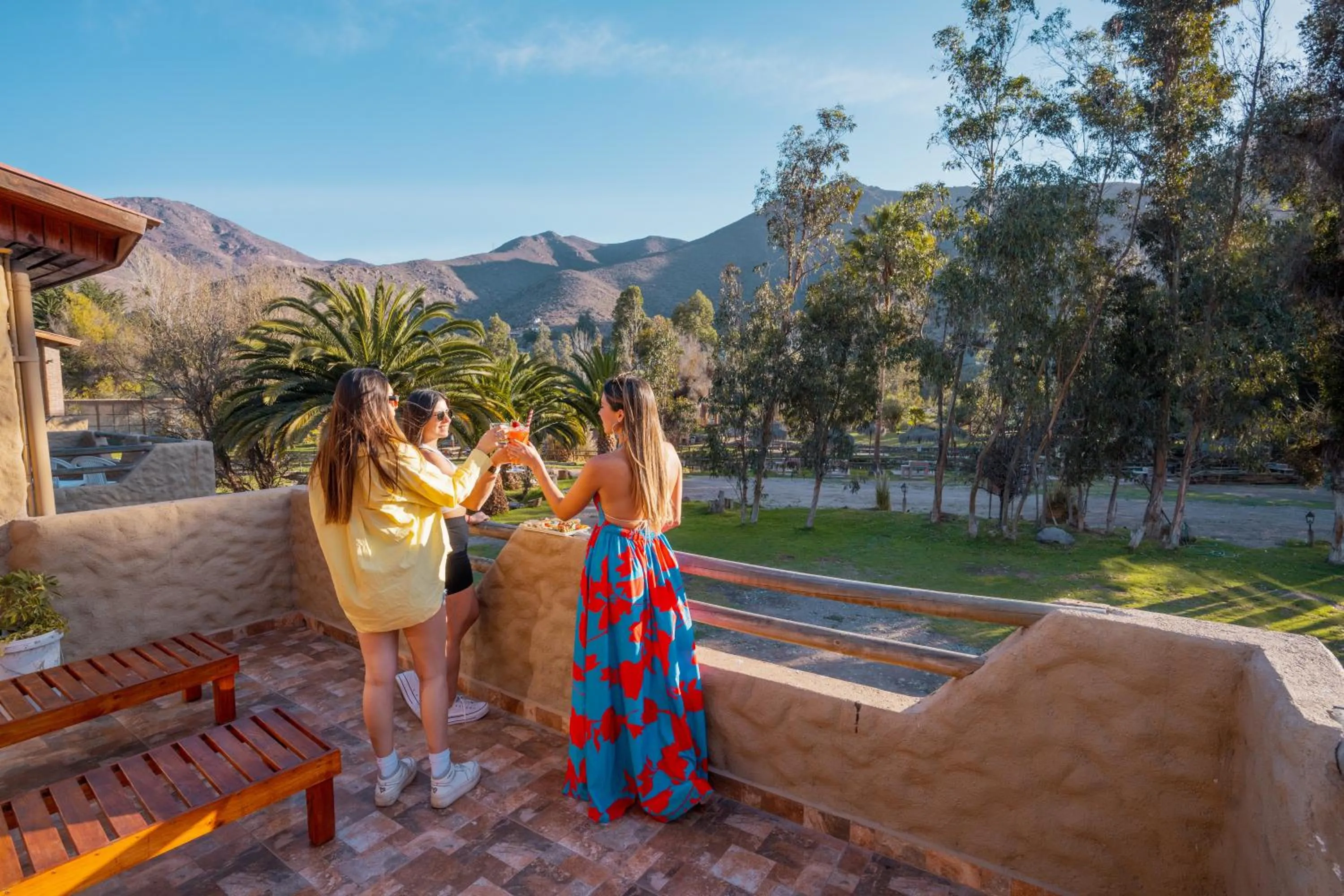 Lake view in Hotel Naturaleza Vertientes de Elqui