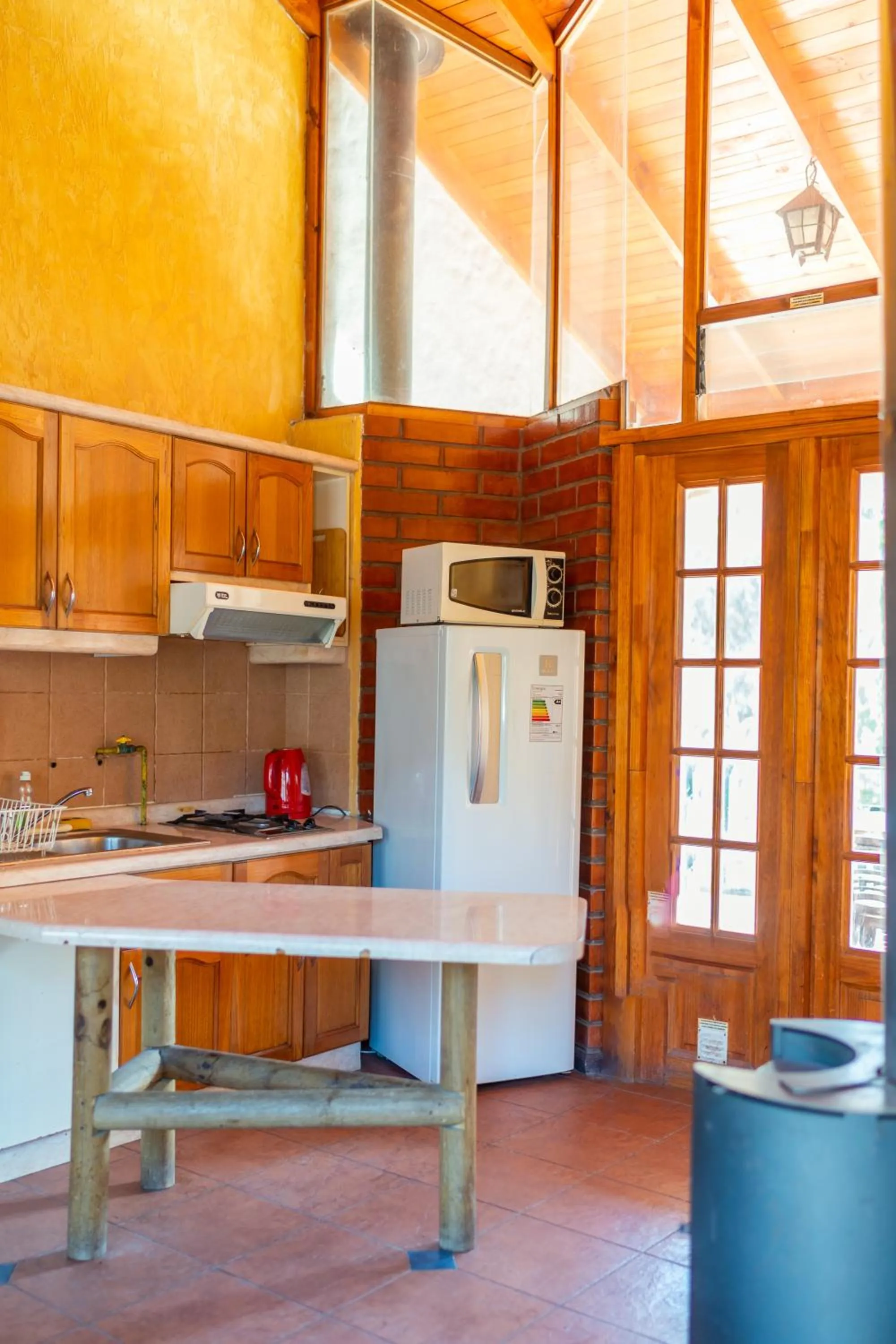 Kitchen or kitchenette in Hotel Naturaleza Vertientes de Elqui