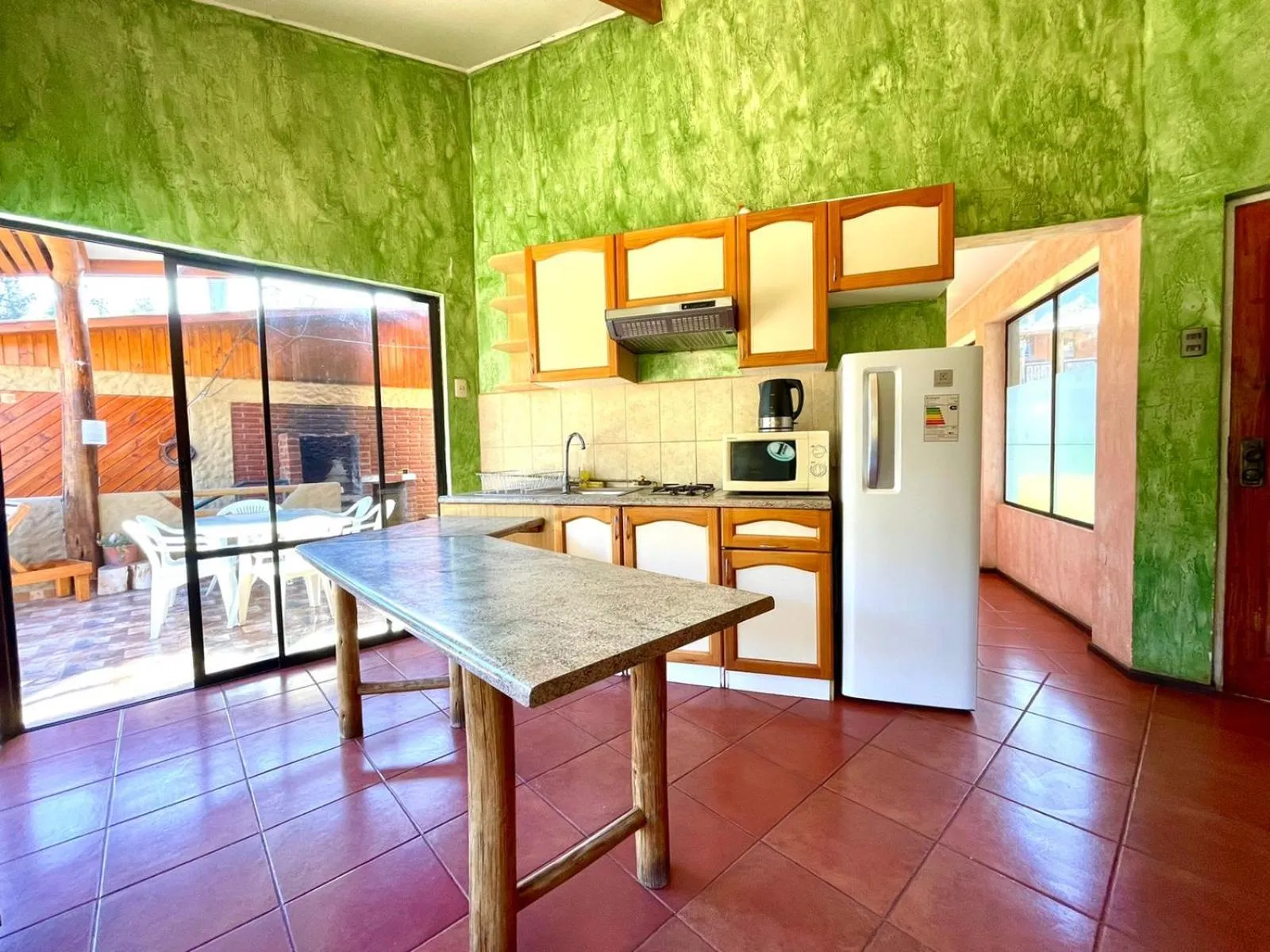 Kitchen or kitchenette in Hotel Naturaleza Vertientes de Elqui