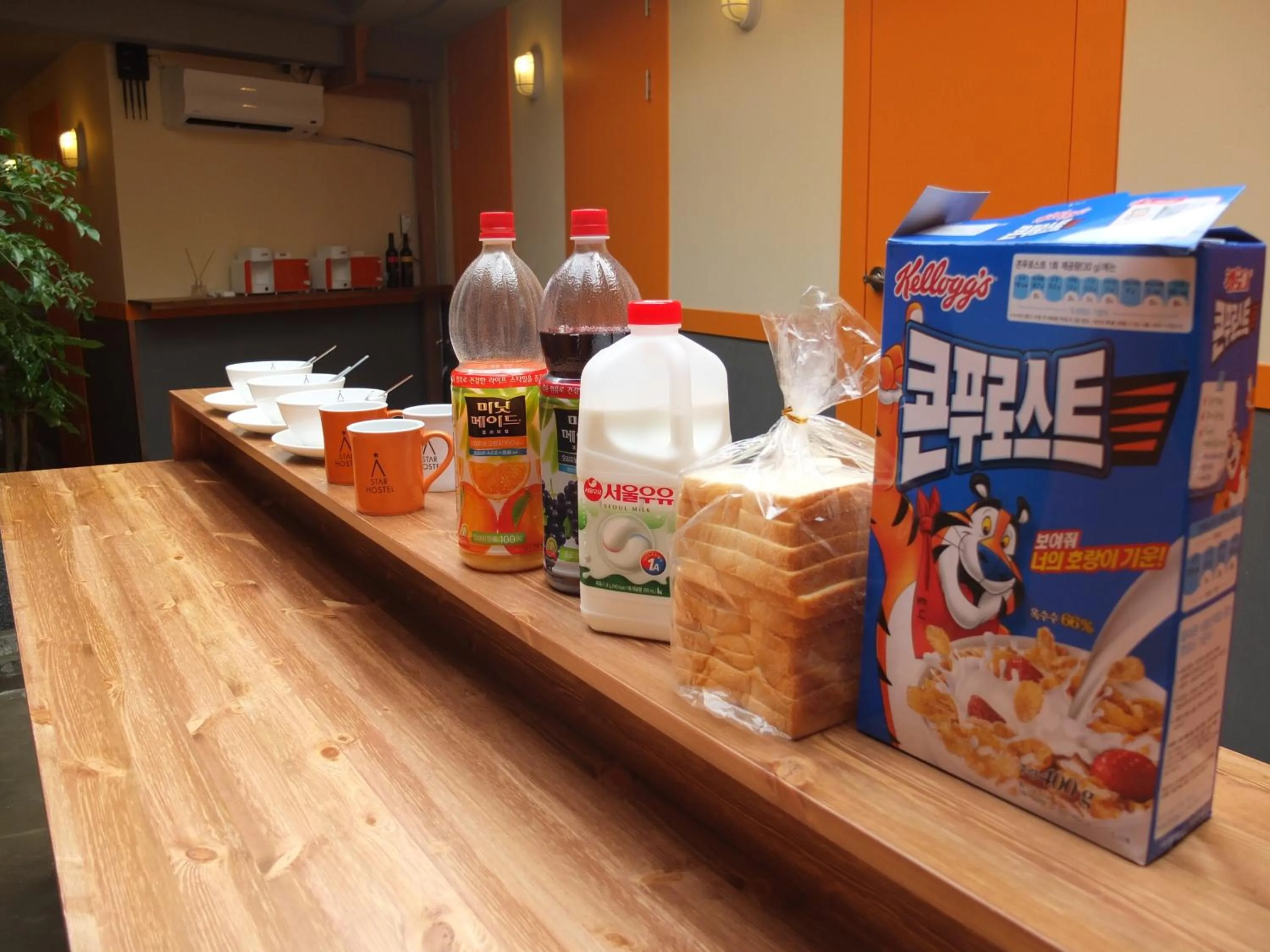 Food in Star Hostel Seoul Dongdaemun