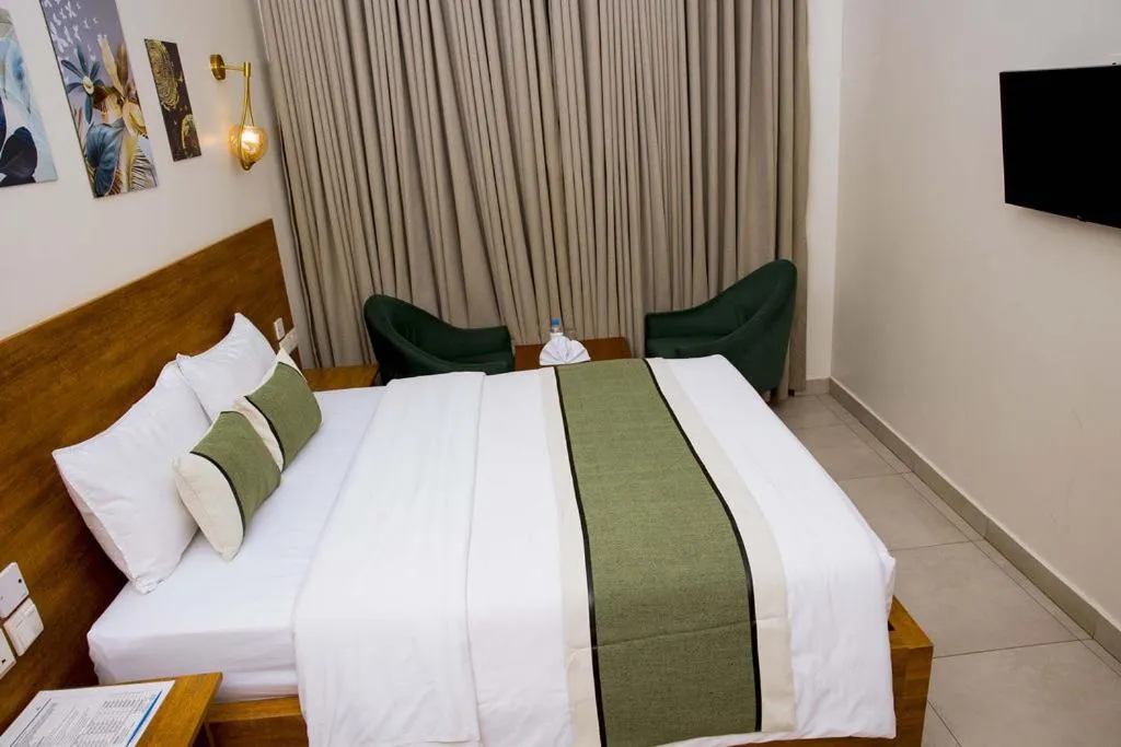 Bed in Velvet Suites