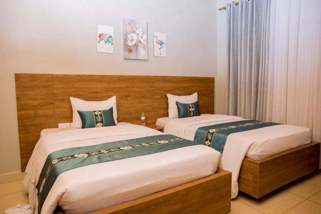 Bed in Velvet Suites