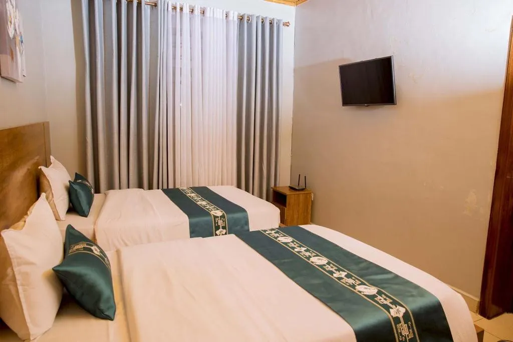 Bed in Velvet Suites