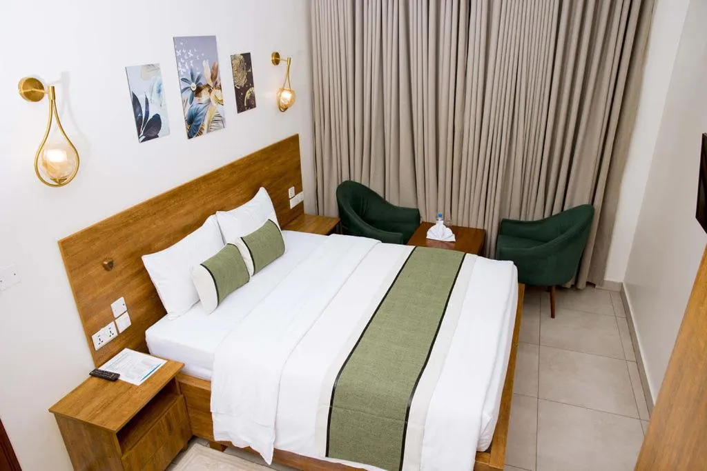 Bed in Velvet Suites