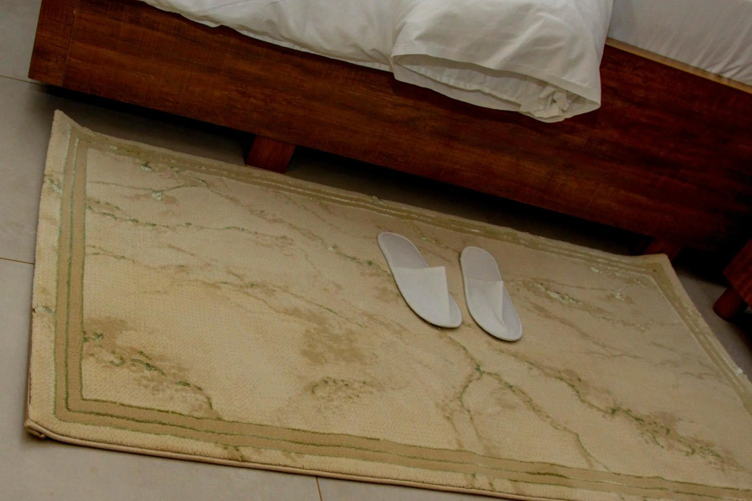 Decorative detail, Bed in Velvet Suites