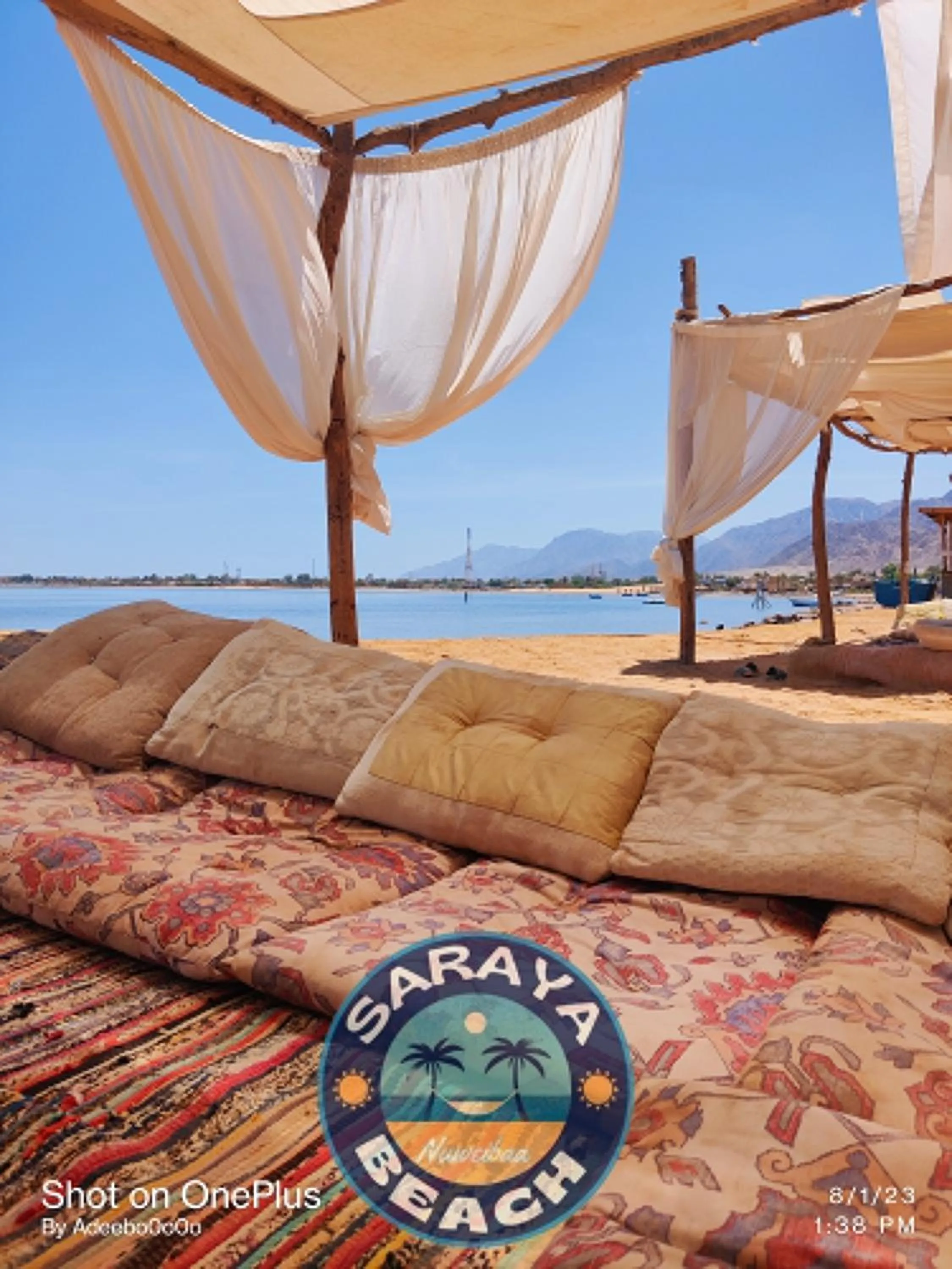 Beach in New Saraya Camp