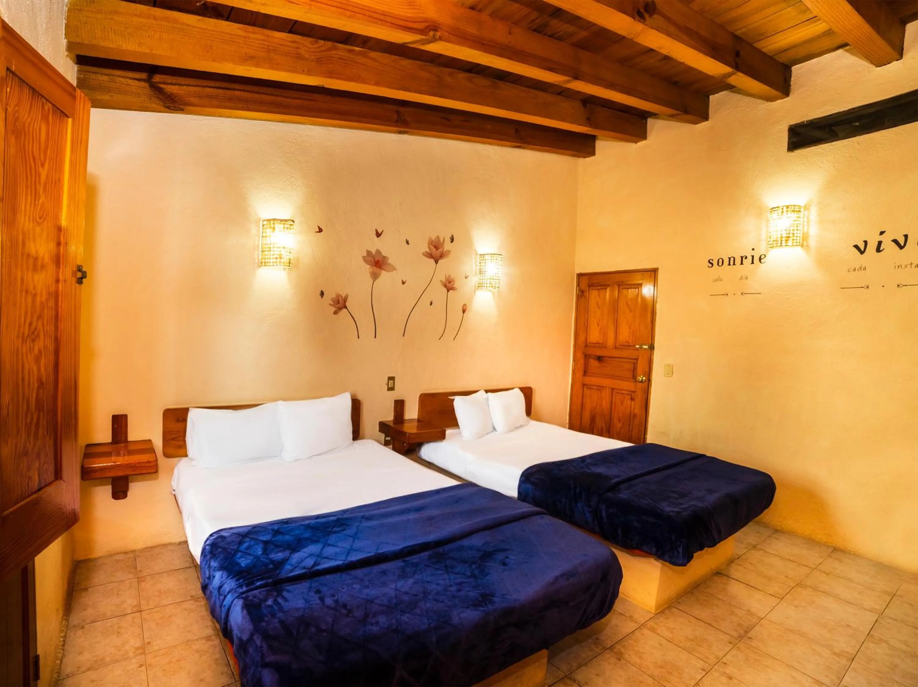 Bed in Posada Real del Valle