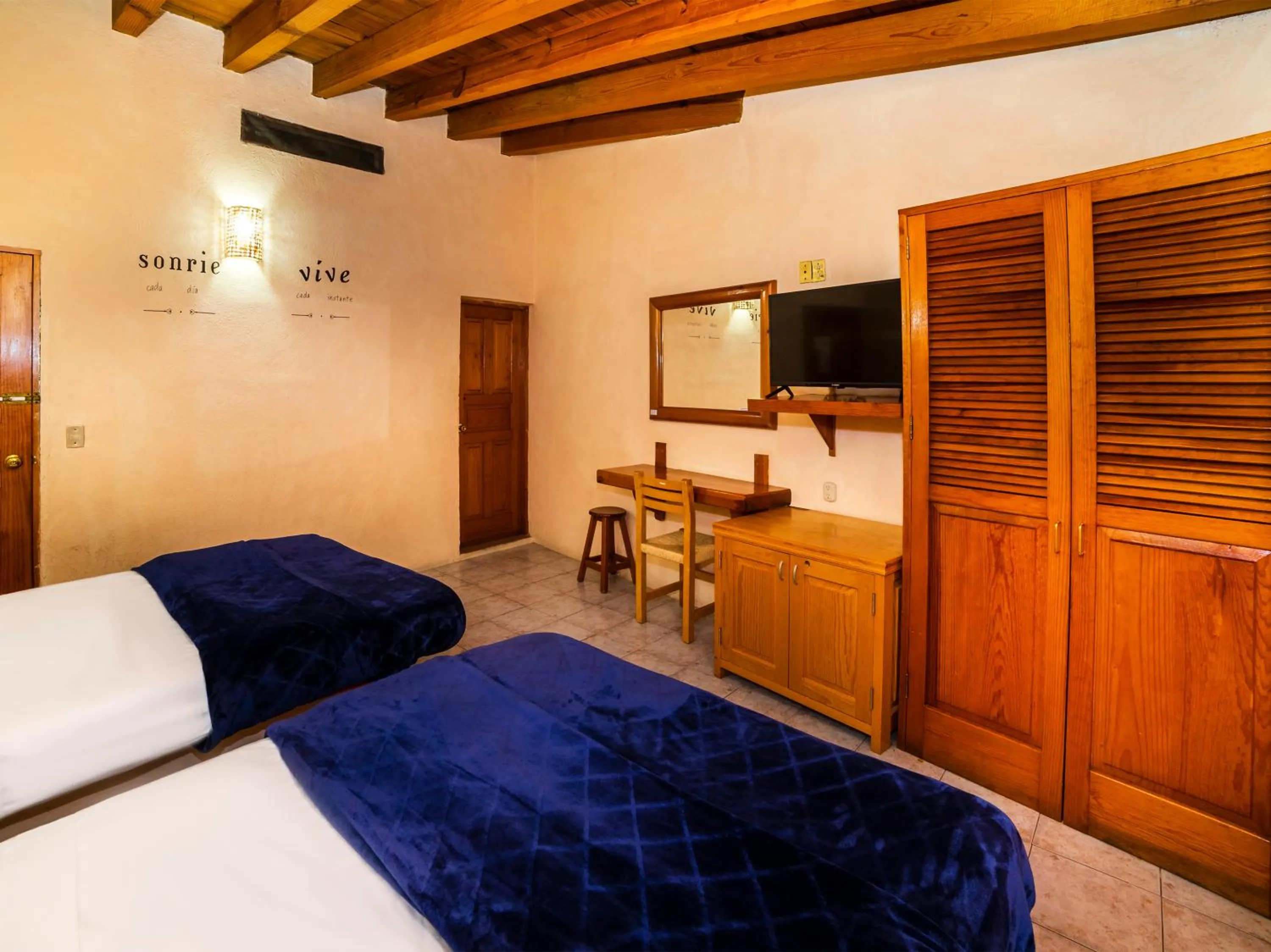 Bed in Posada Real del Valle