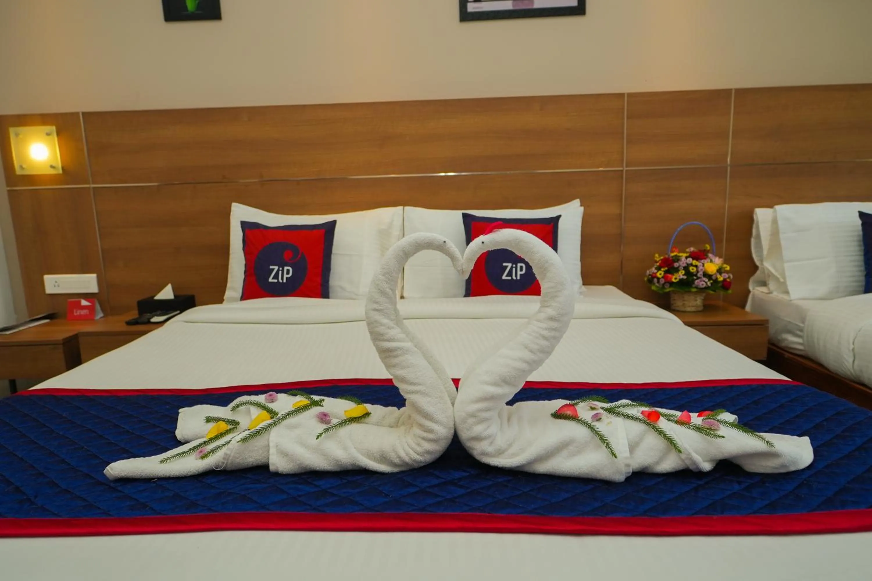 Bed in Zip by Spree Hotels Mangala International