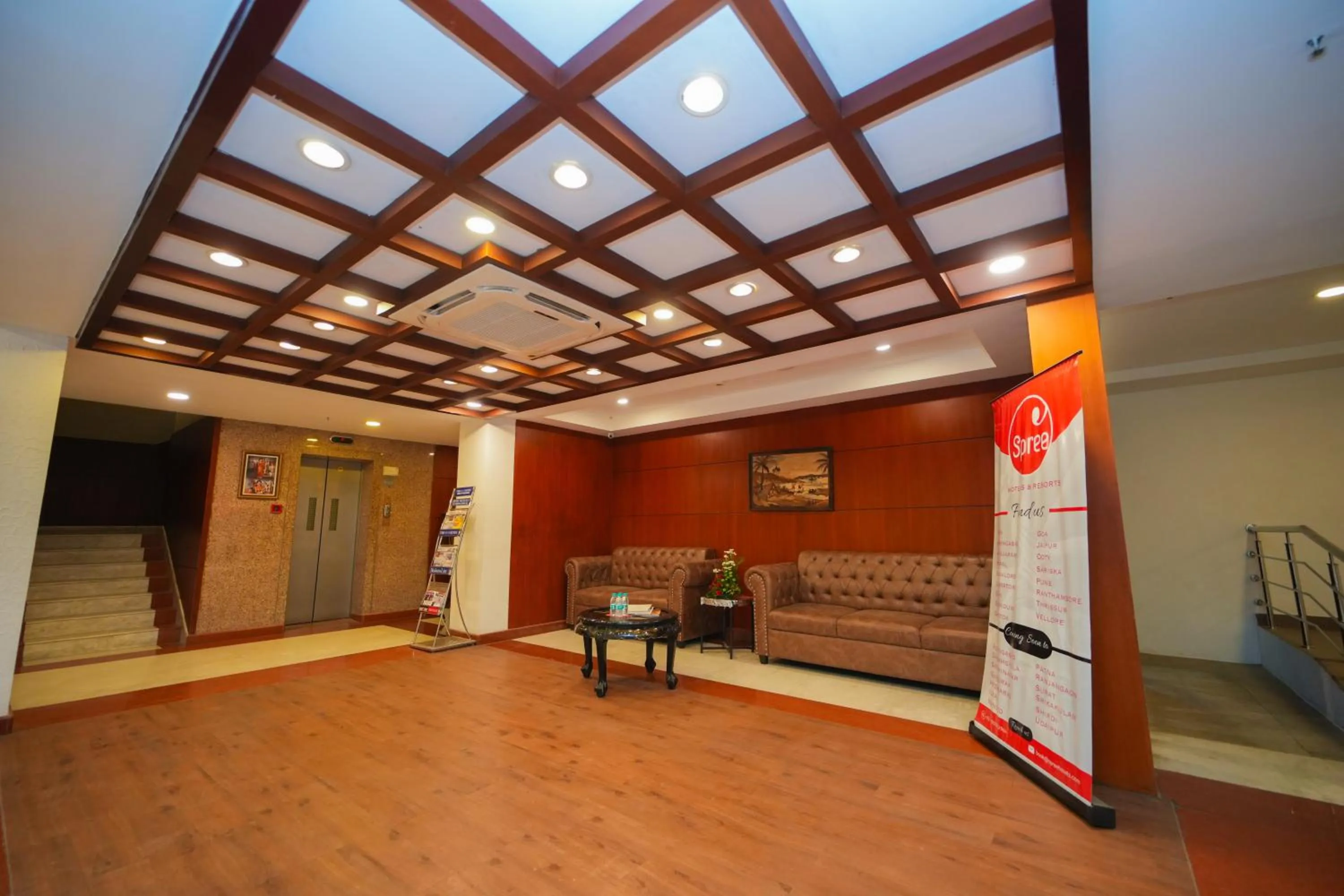 Lobby or reception in Zip by Spree Hotels Mangala International
