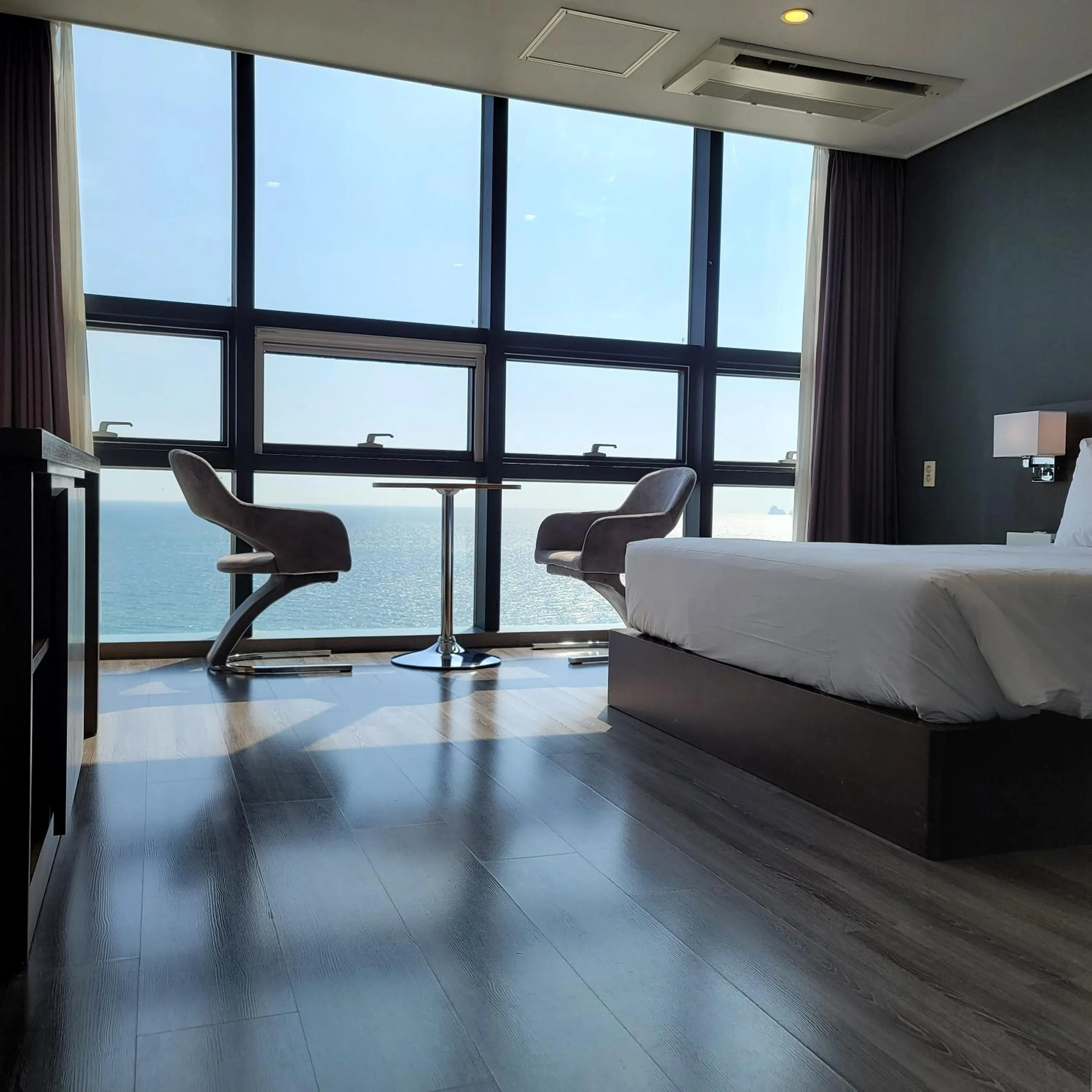 Bed in MS Hotel Haeundae