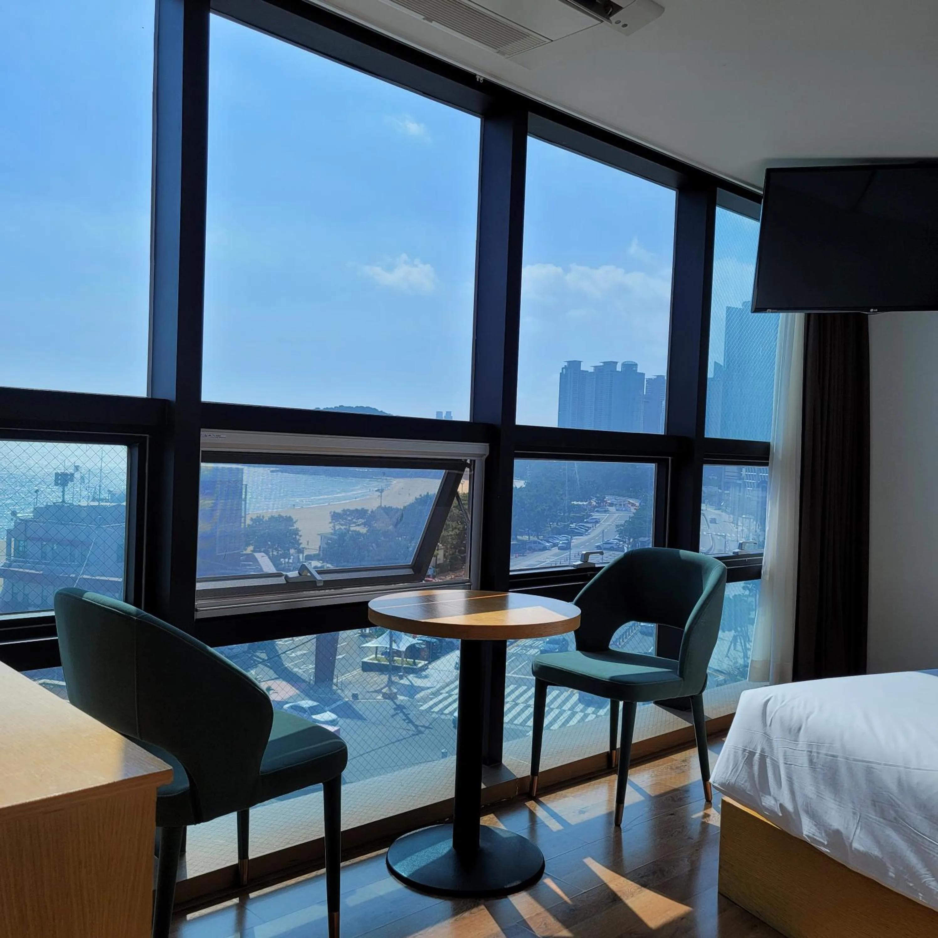 Bed in MS Hotel Haeundae