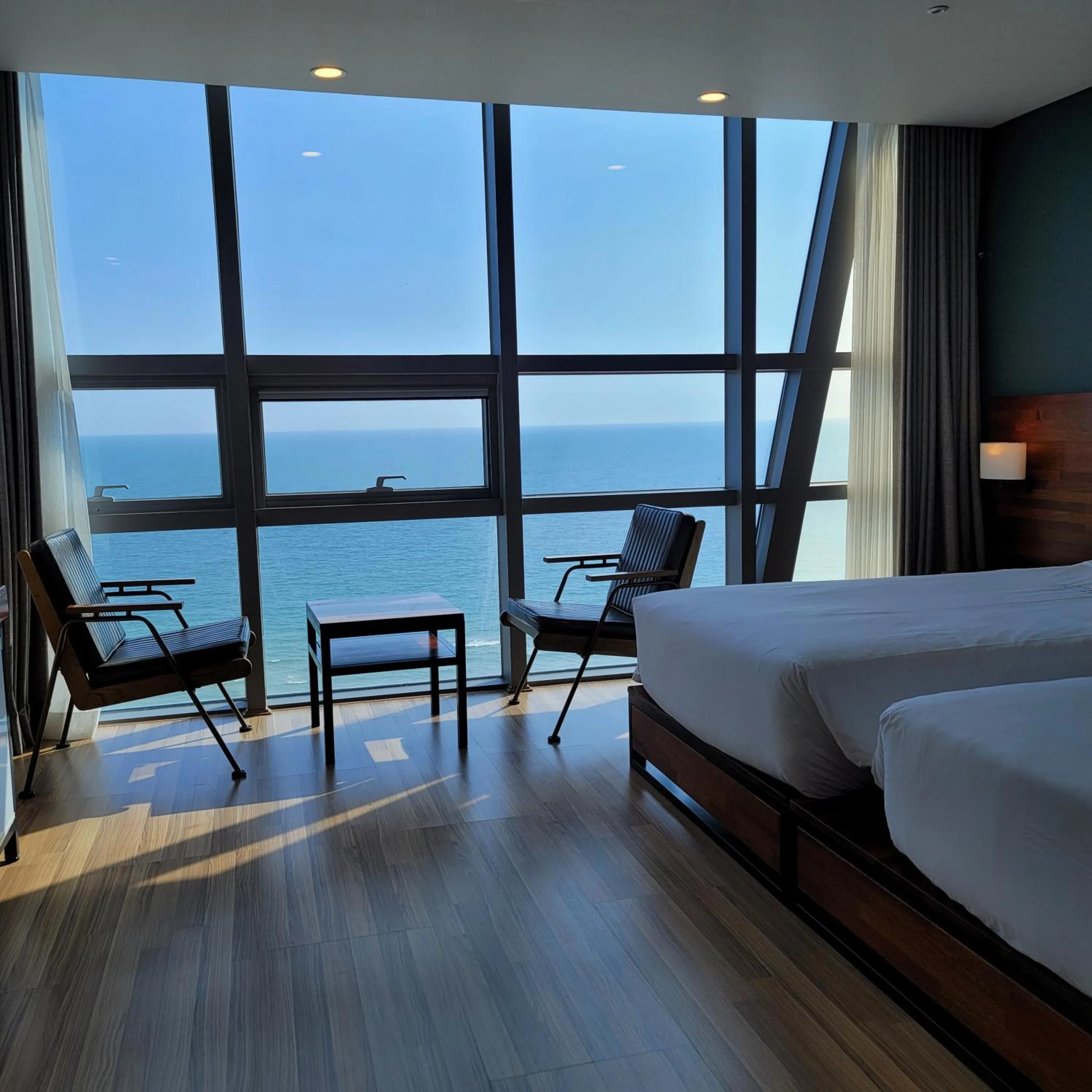 Bed in MS Hotel Haeundae