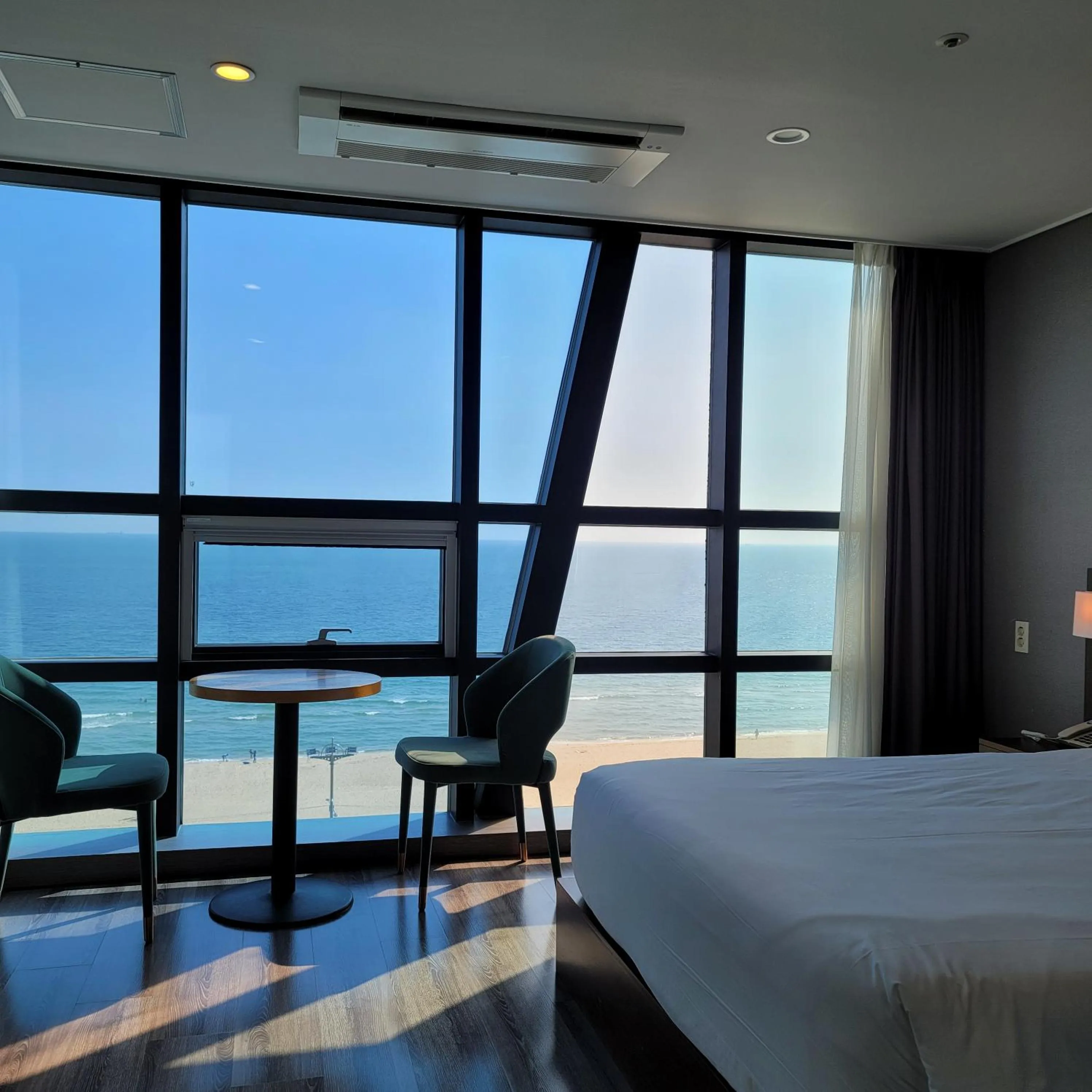 Bed in MS Hotel Haeundae