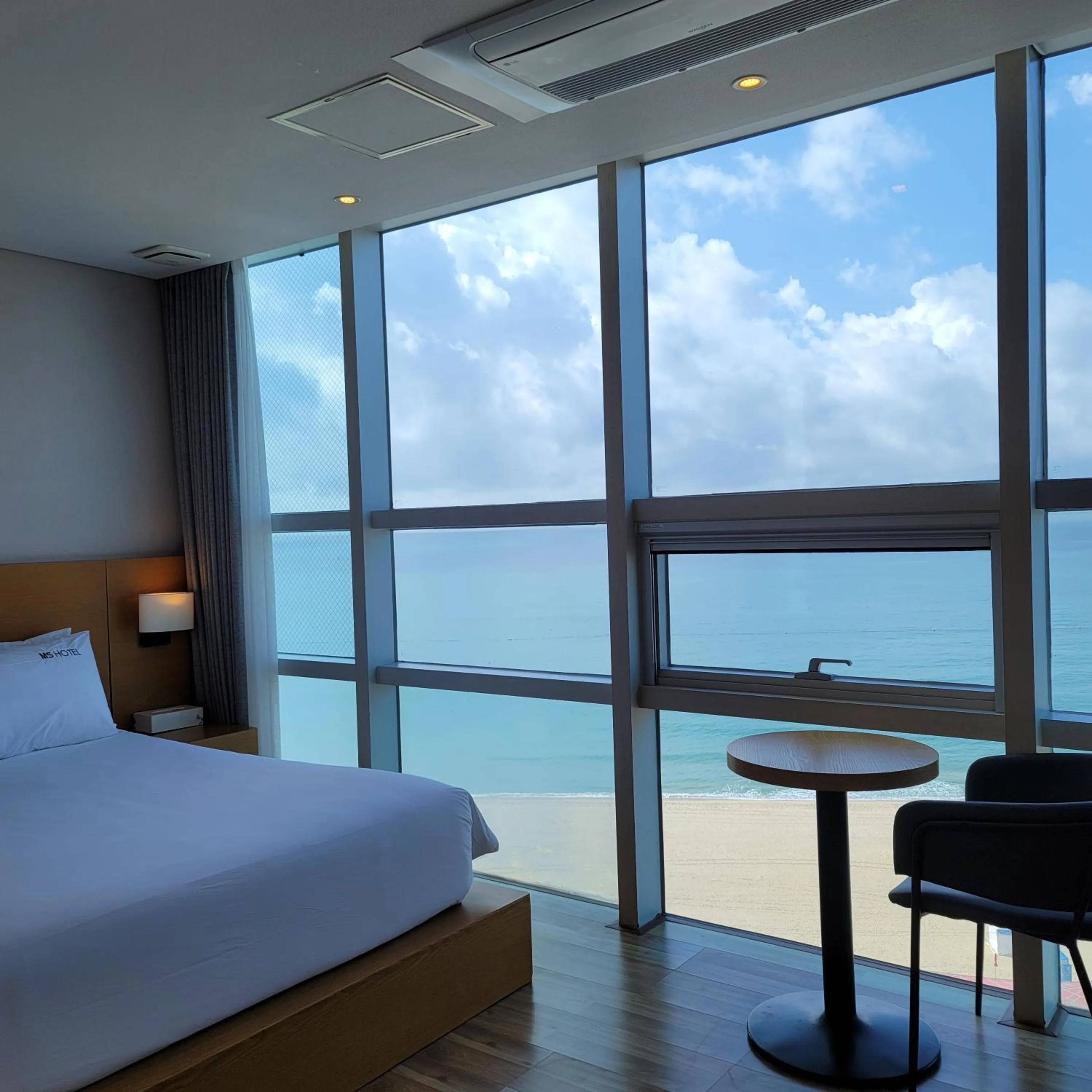 Bed in MS Hotel Haeundae