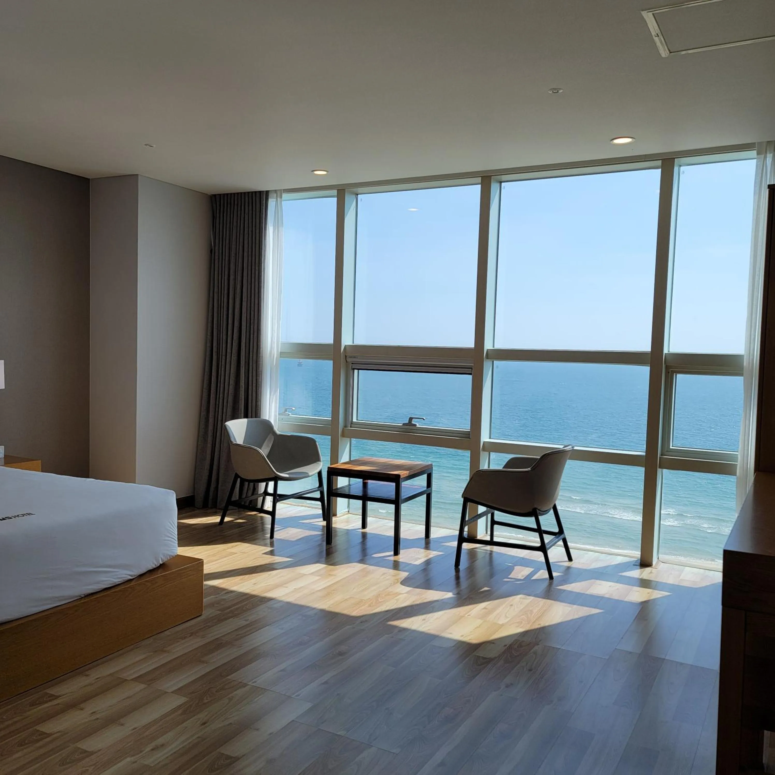 Bed in MS Hotel Haeundae