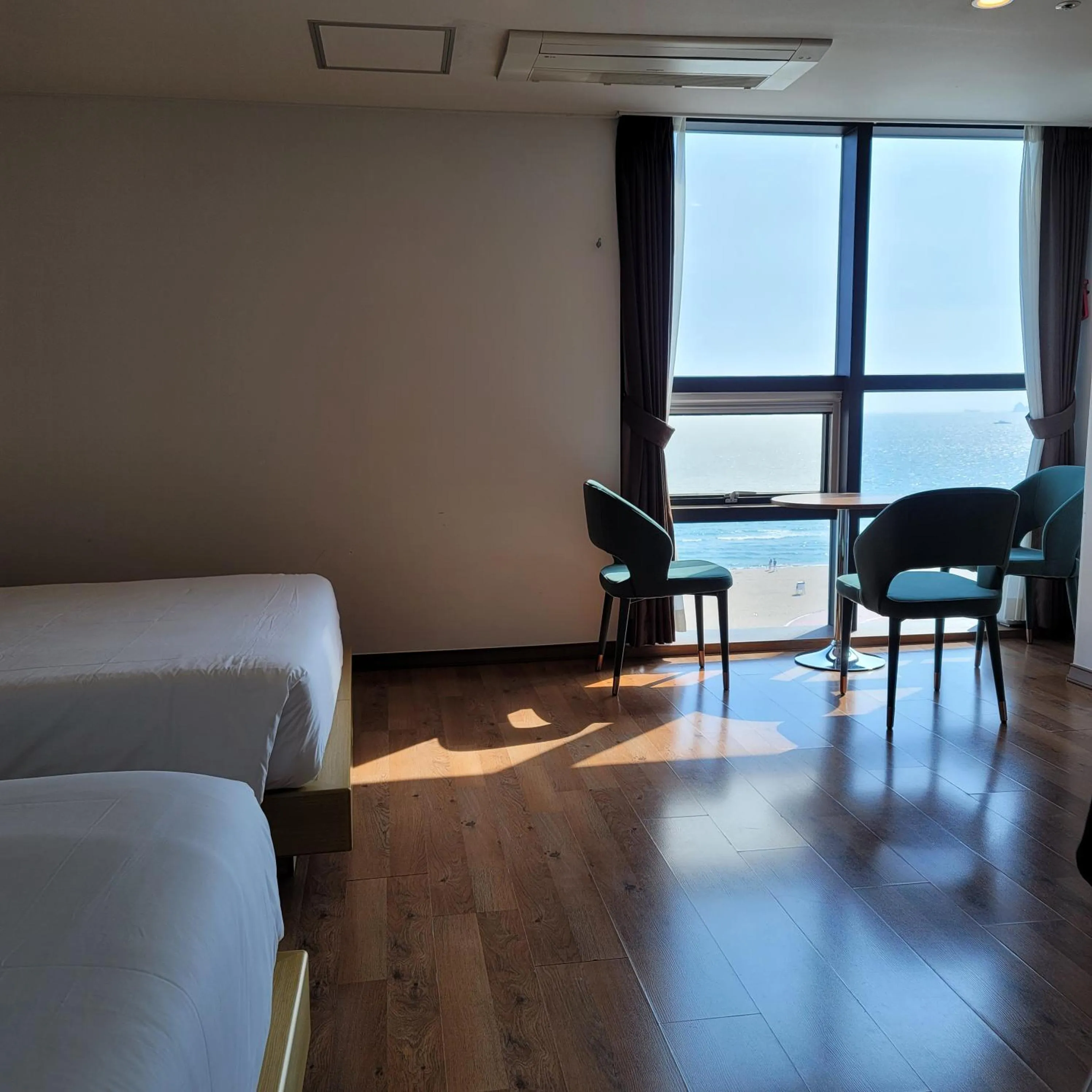Bed in MS Hotel Haeundae