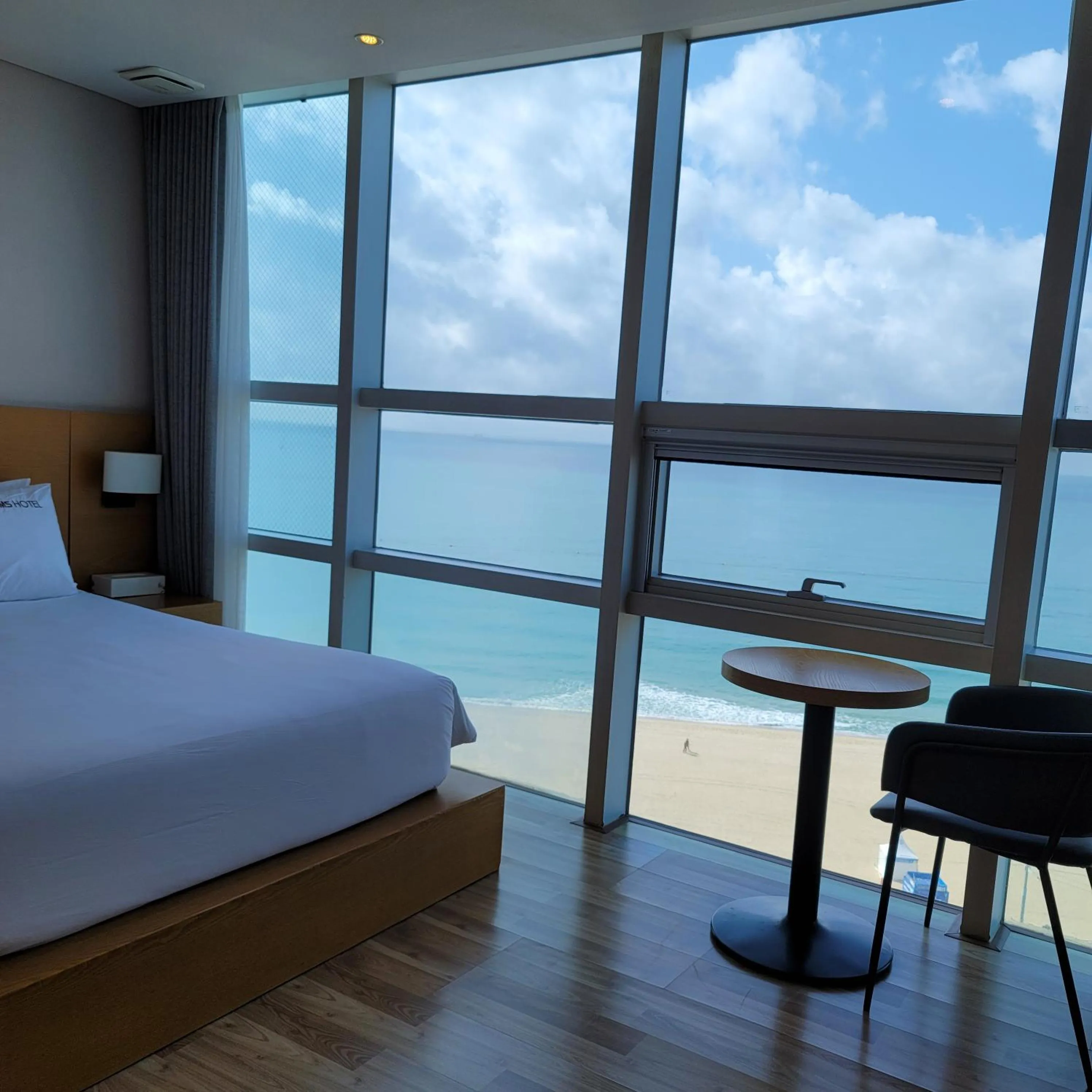 Bed in MS Hotel Haeundae