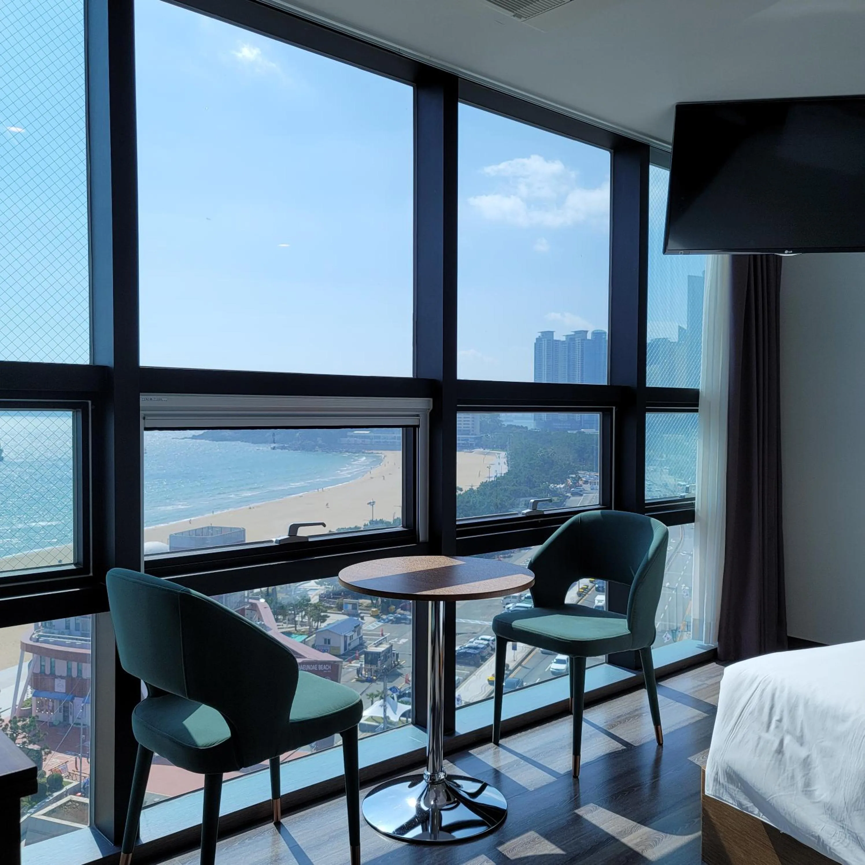 Bed in MS Hotel Haeundae