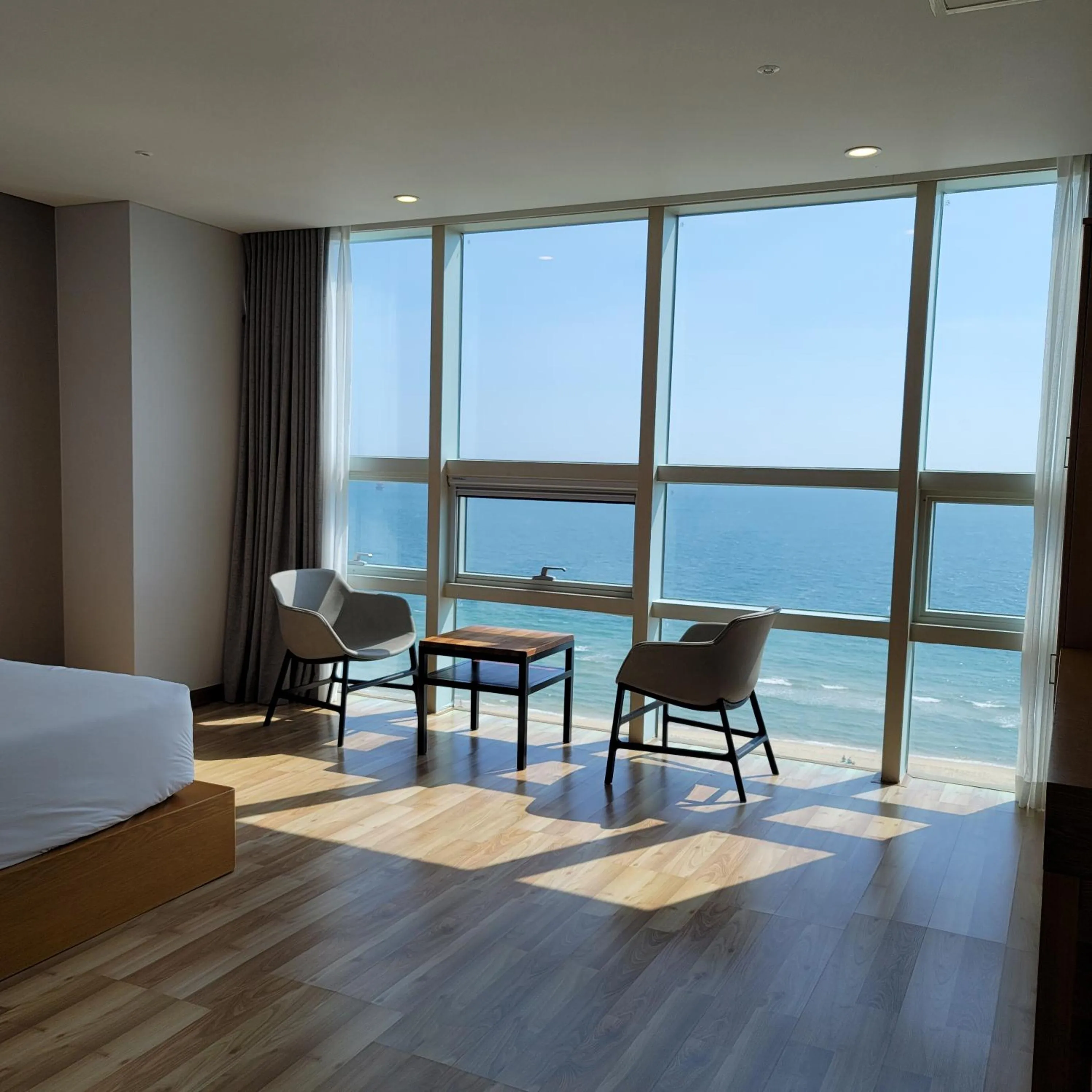 Bed in MS Hotel Haeundae