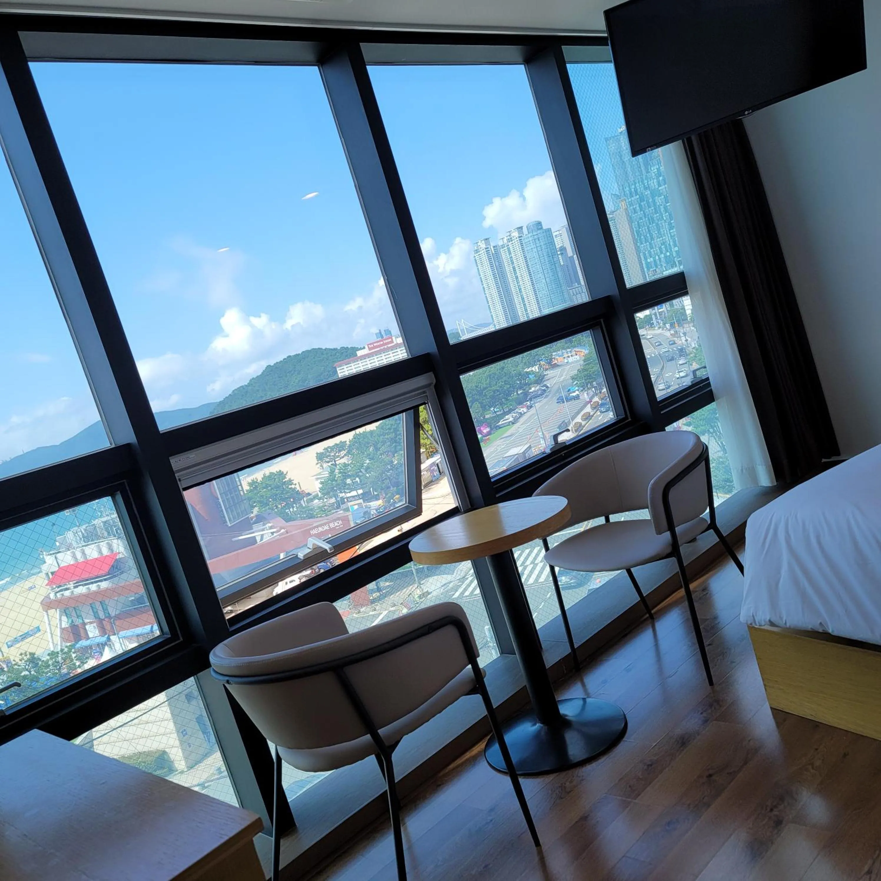 Bed in MS Hotel Haeundae