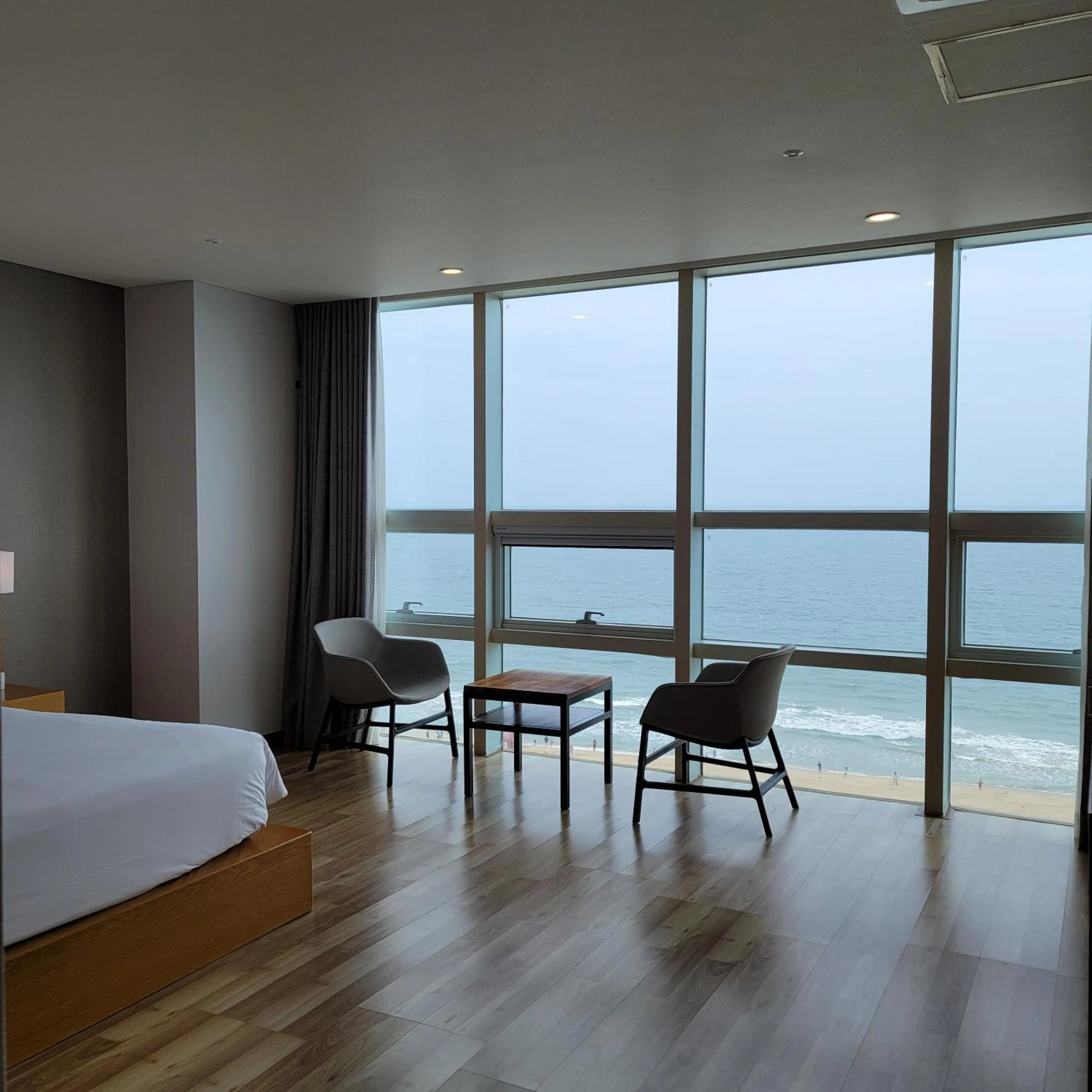 Bed in MS Hotel Haeundae