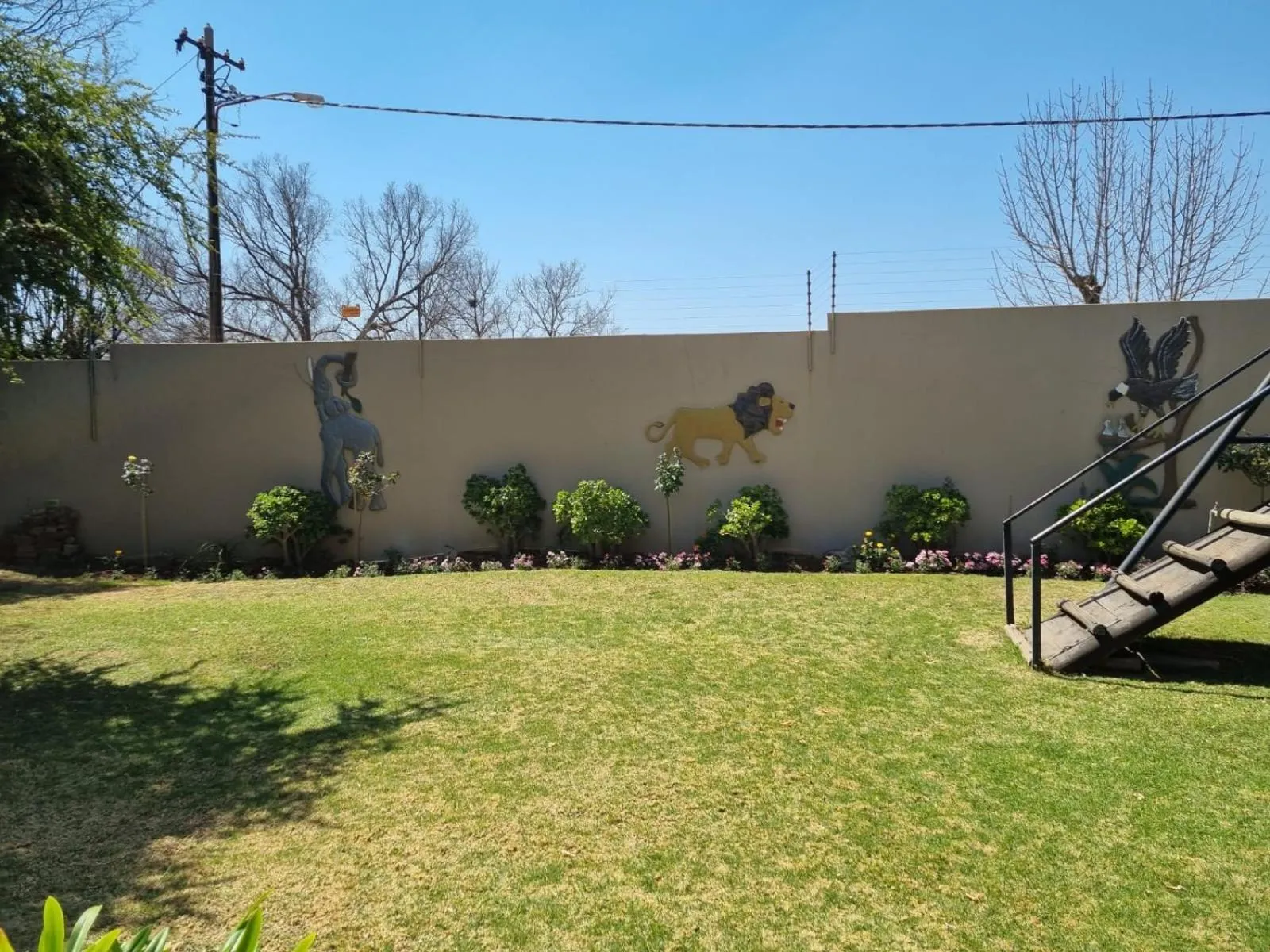 Garden view in Emerald Guesthouse