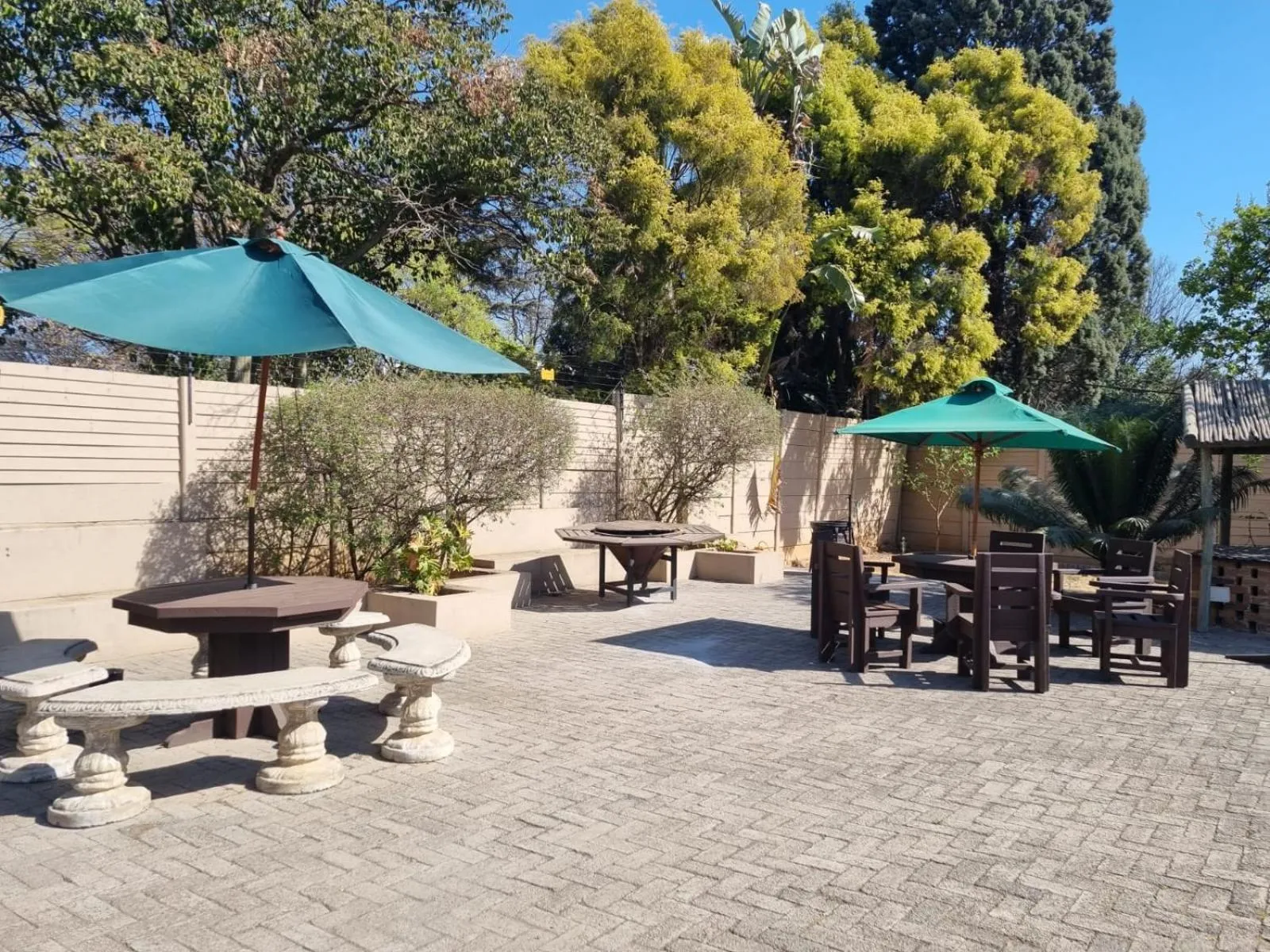 Swimming pool in Emerald Guesthouse