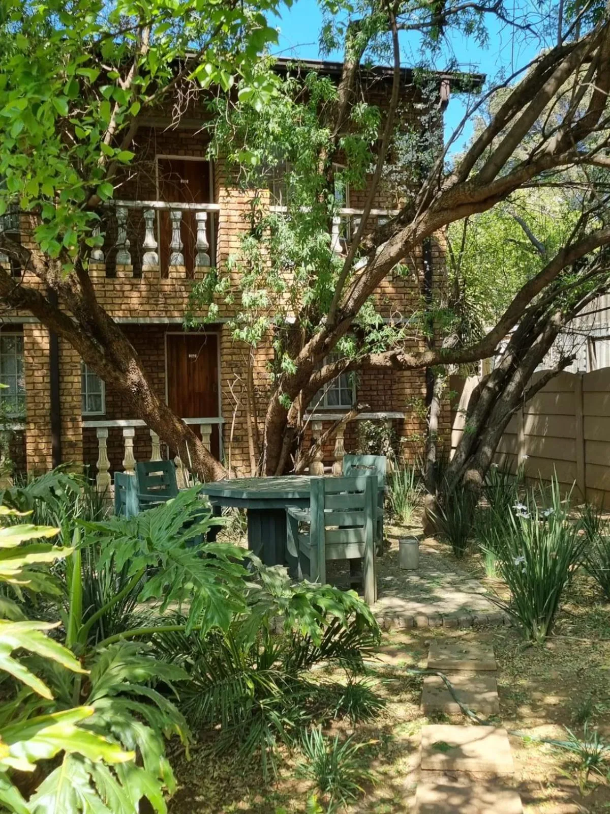 Garden view in Emerald Guesthouse