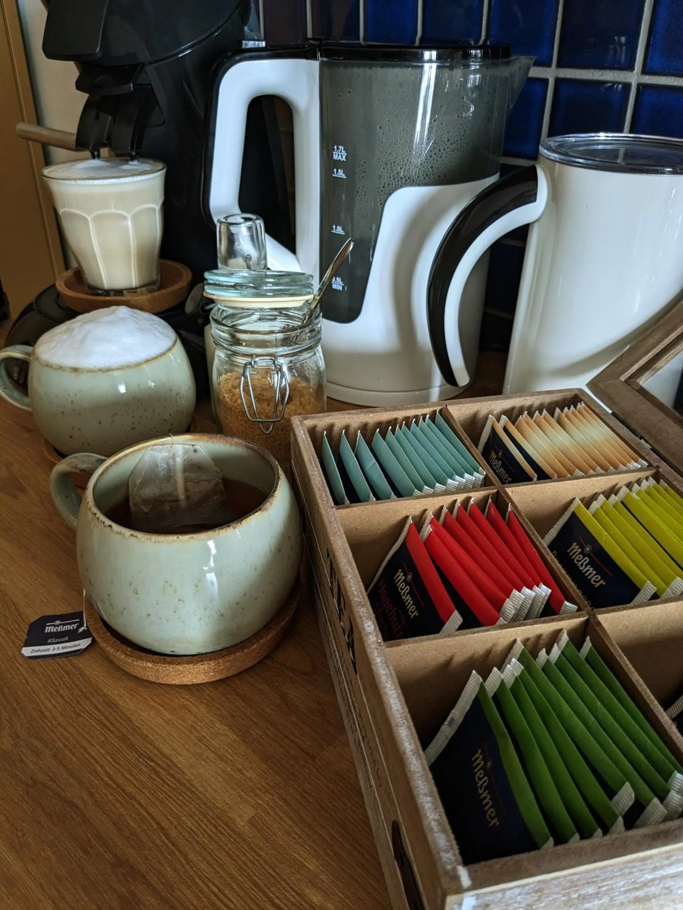 Coffee/tea facilities in Landhaus Spanier