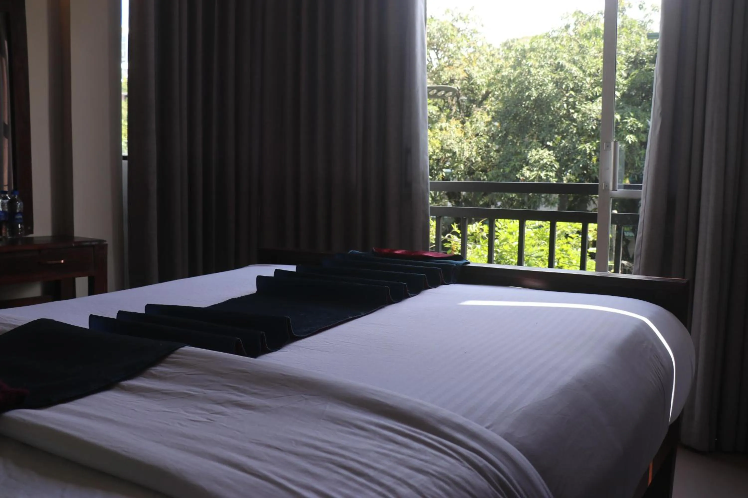Bed in Kandy City Inn