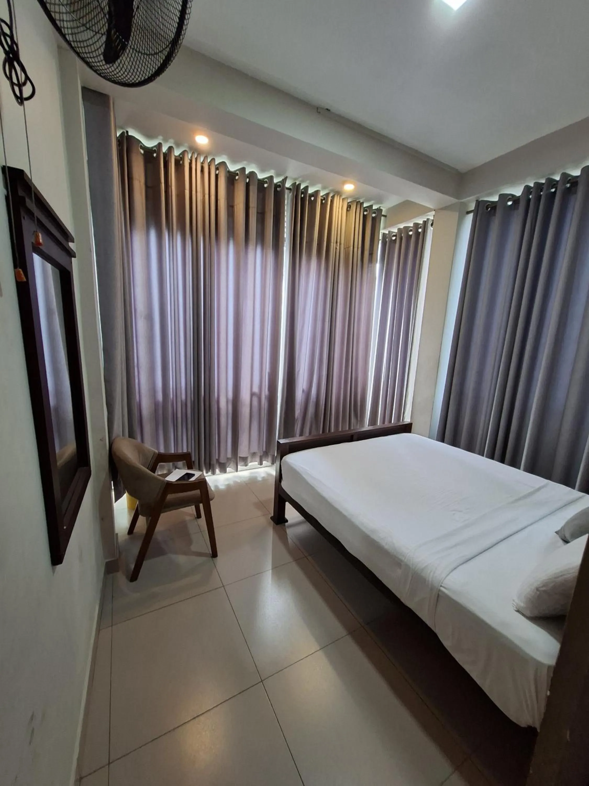 Bed in Kandy City Inn