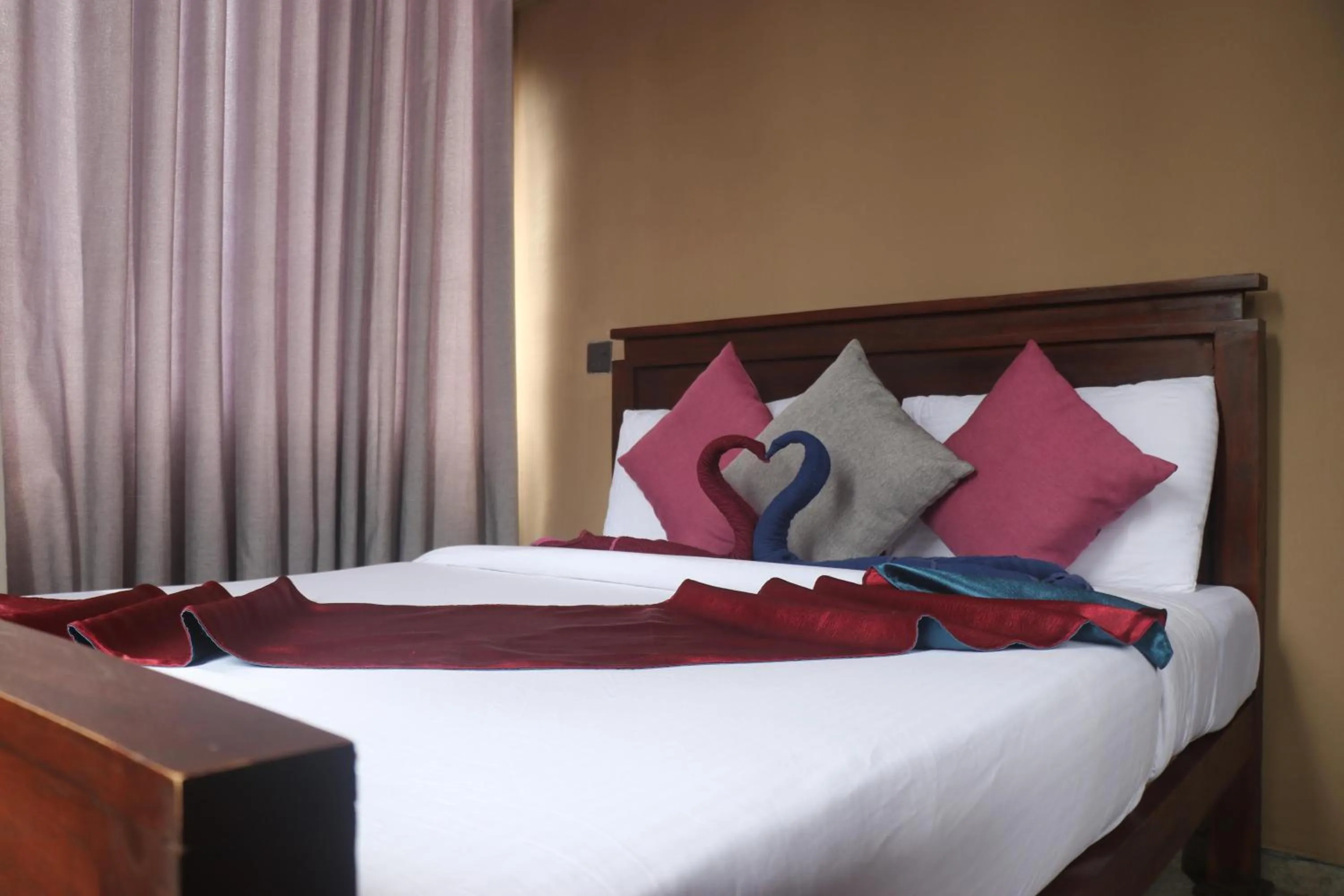 Bed in Kandy City Inn