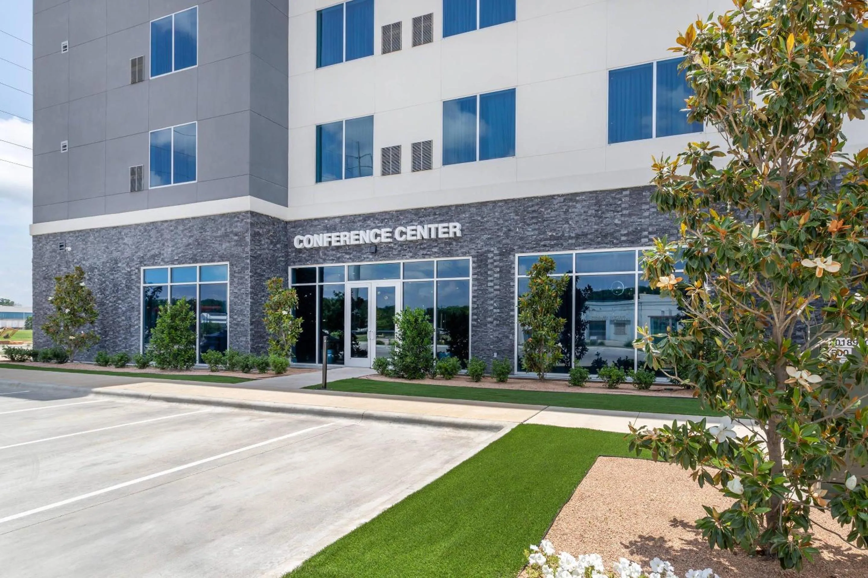 Property building in Cambria Hotel Waco University Riverfront