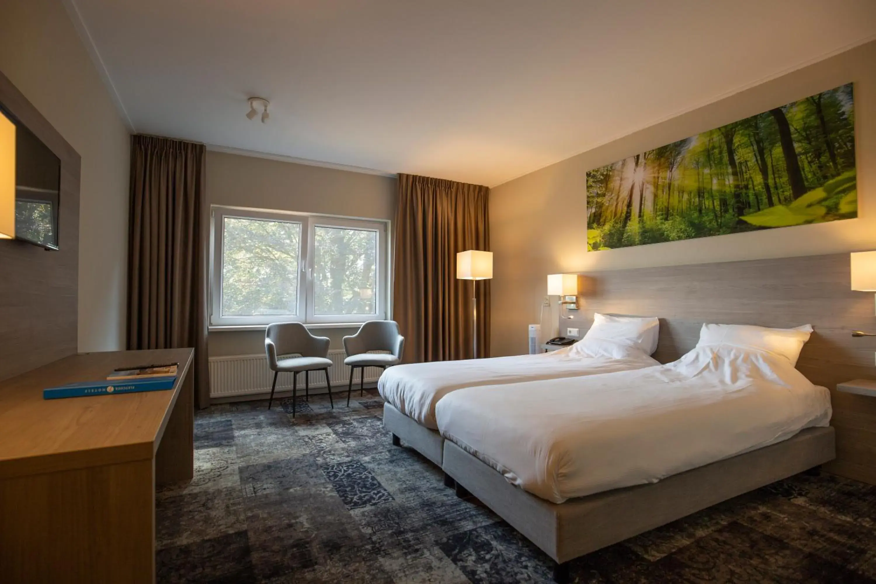 Comfort Double Room in Fletcher Hotel Restaurant Paasberg Comfort Double Room in Fletcher Hotel Restaurant Paasberg