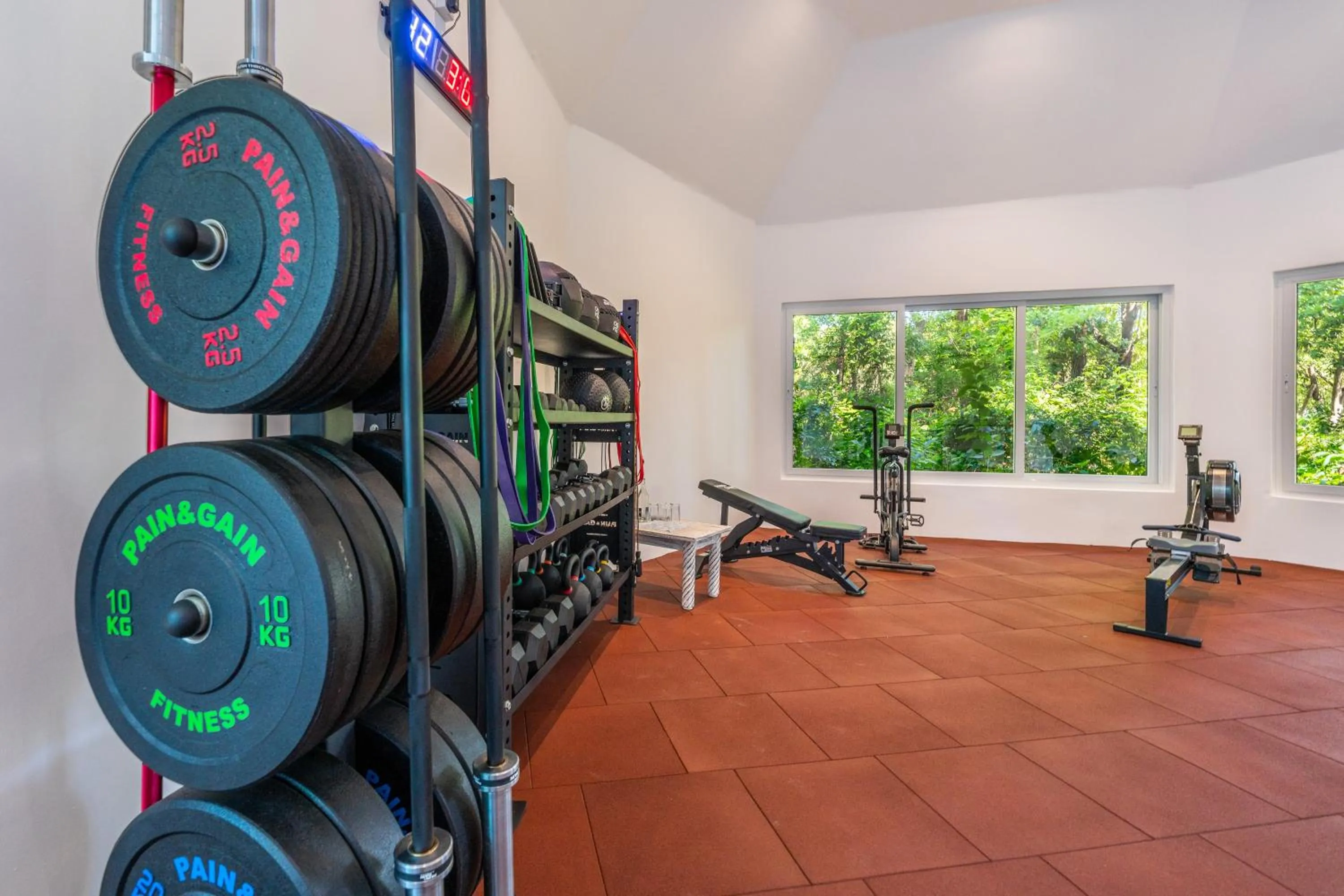 Fitness centre/facilities in Chale Island Resort