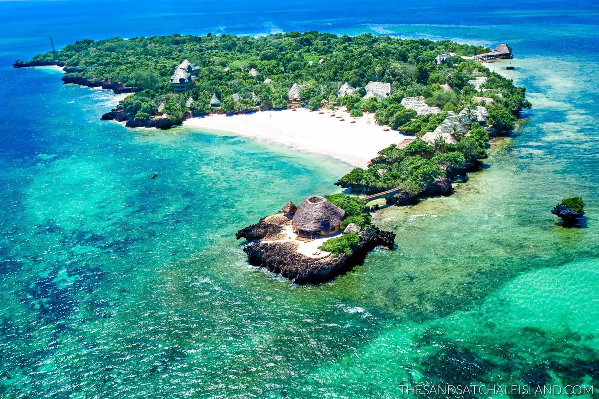 Beach in Chale Island Resort