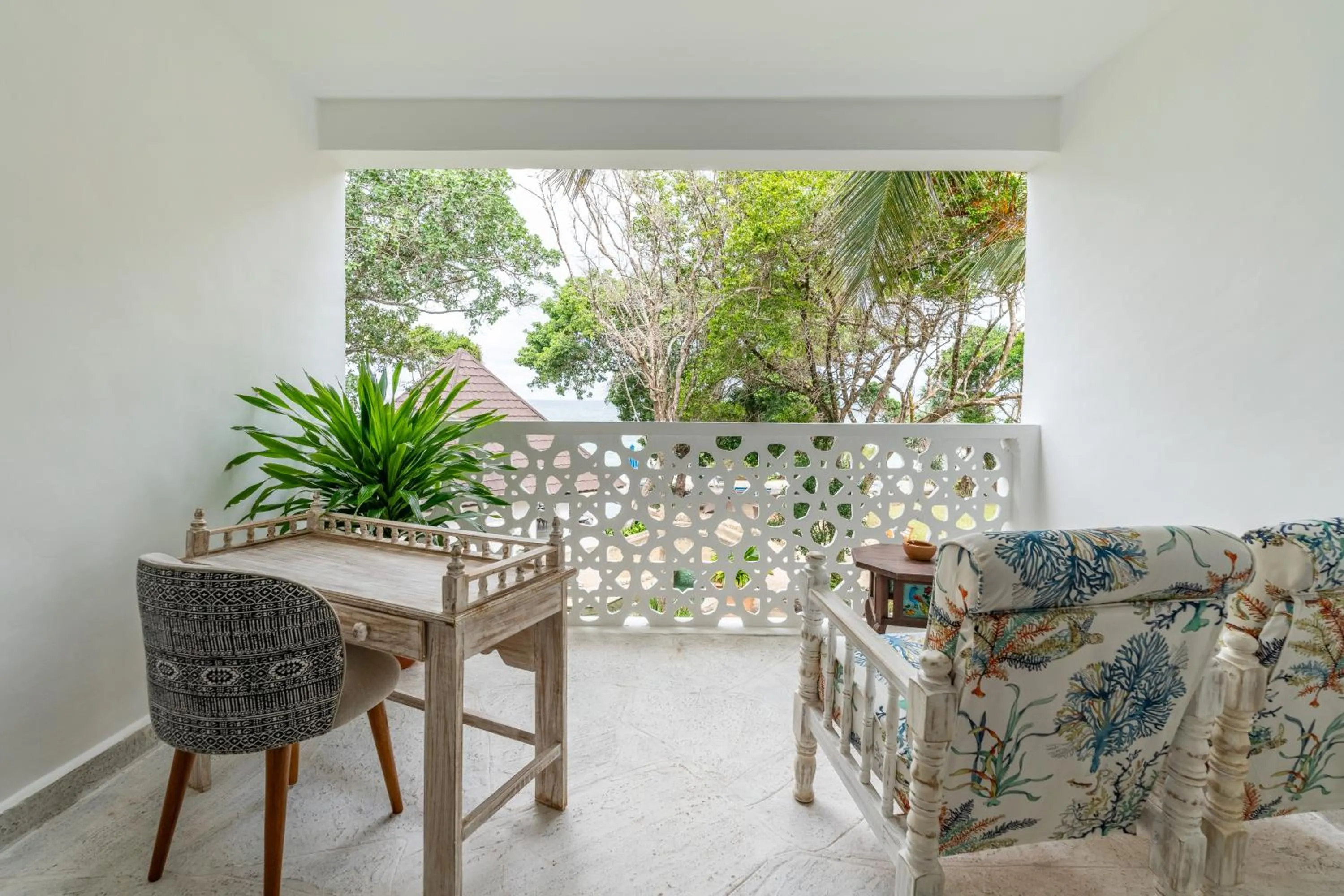 Patio in Chale Island Resort