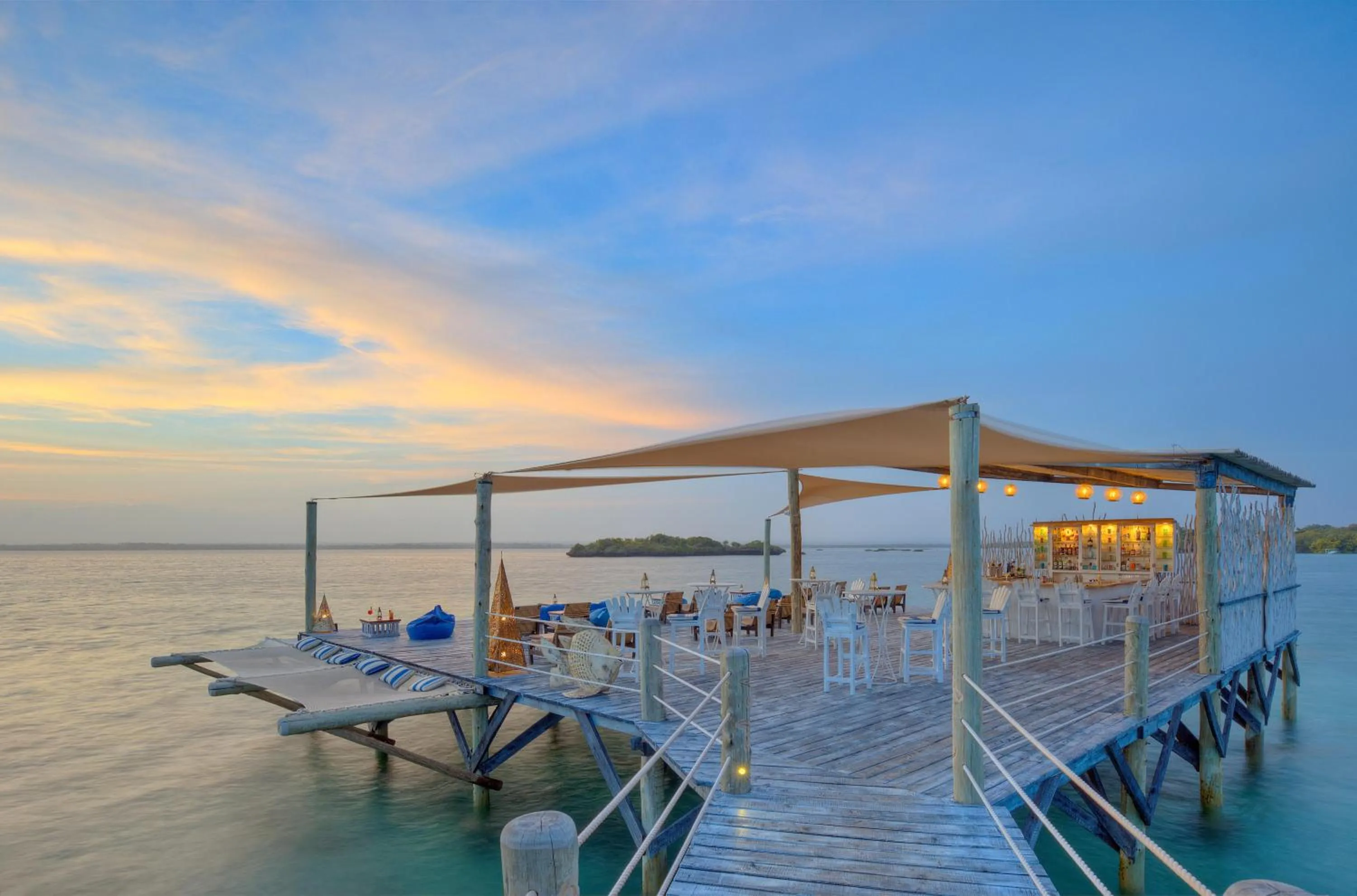 Balcony/Terrace in Chale Island Resort