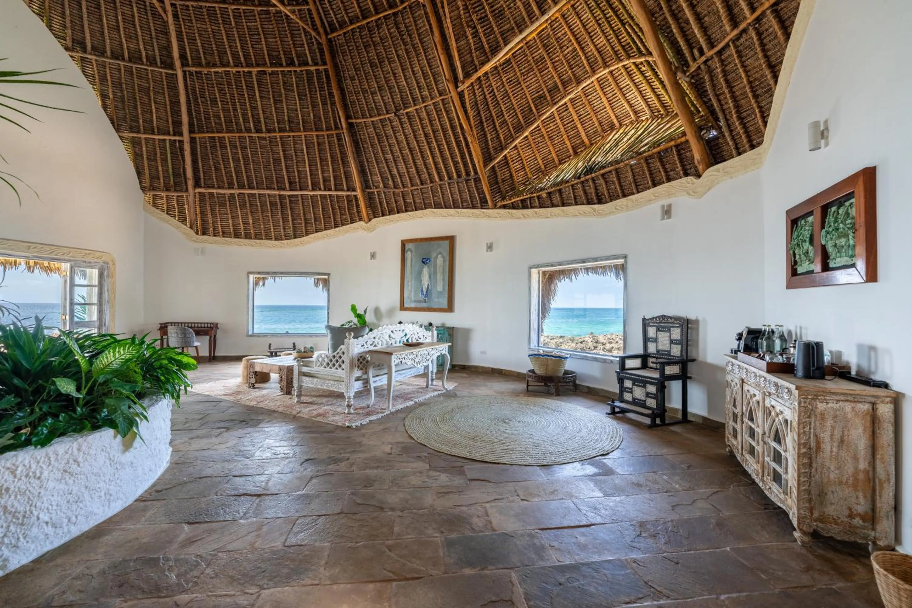 Living room in Chale Island Resort