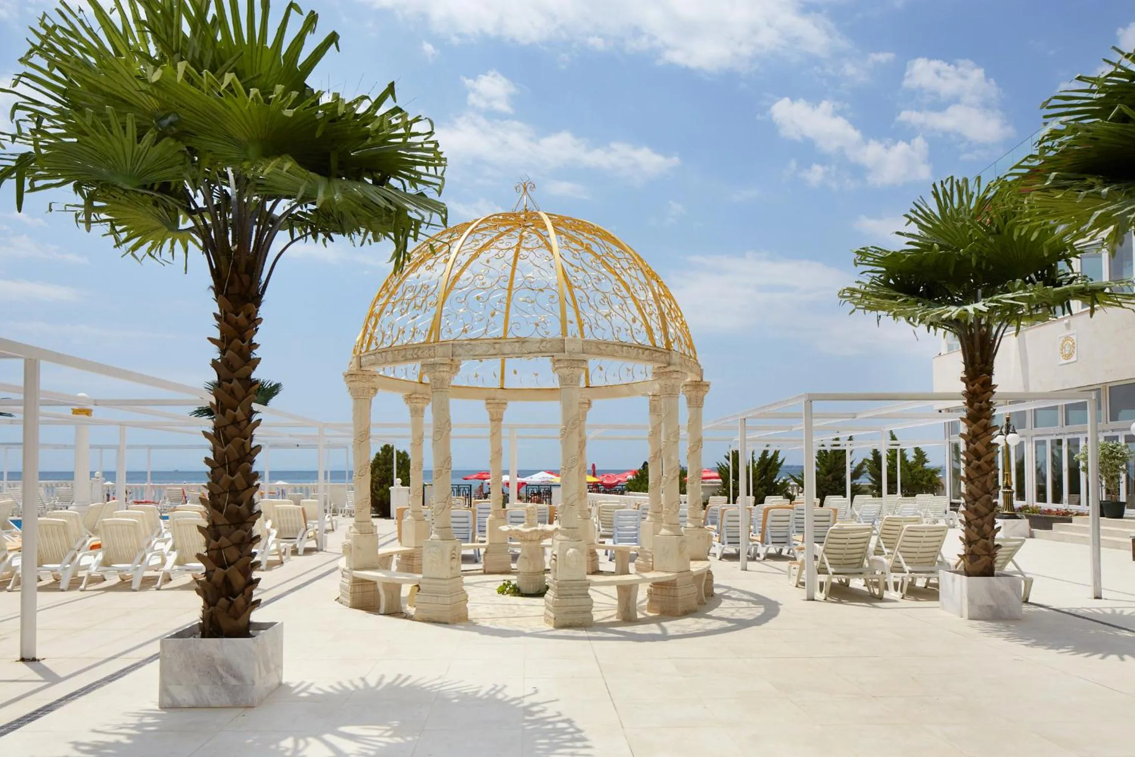 Patio in Hotel Amore Beach - All Inclusive