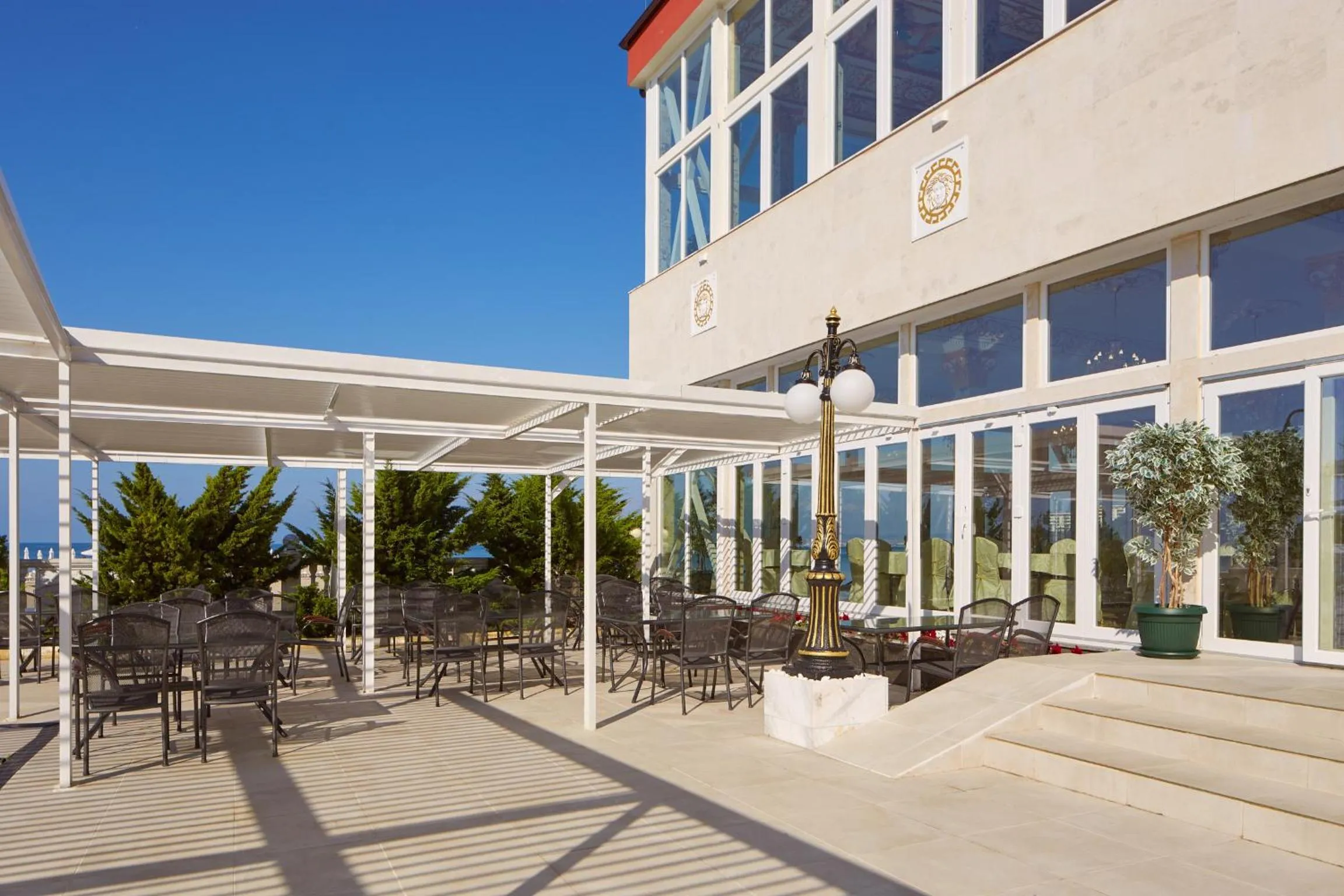 Patio in Hotel Amore Beach - All Inclusive