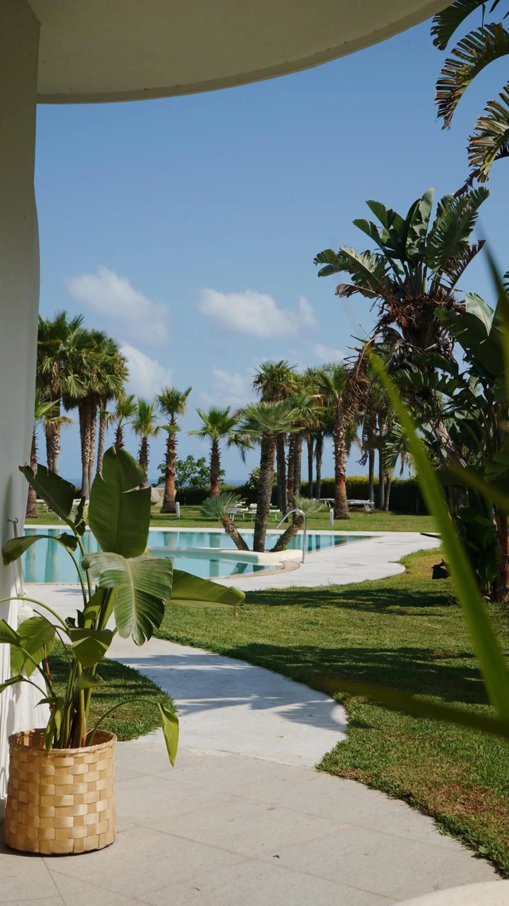 Natural landscape in Infinity Resort Tropea